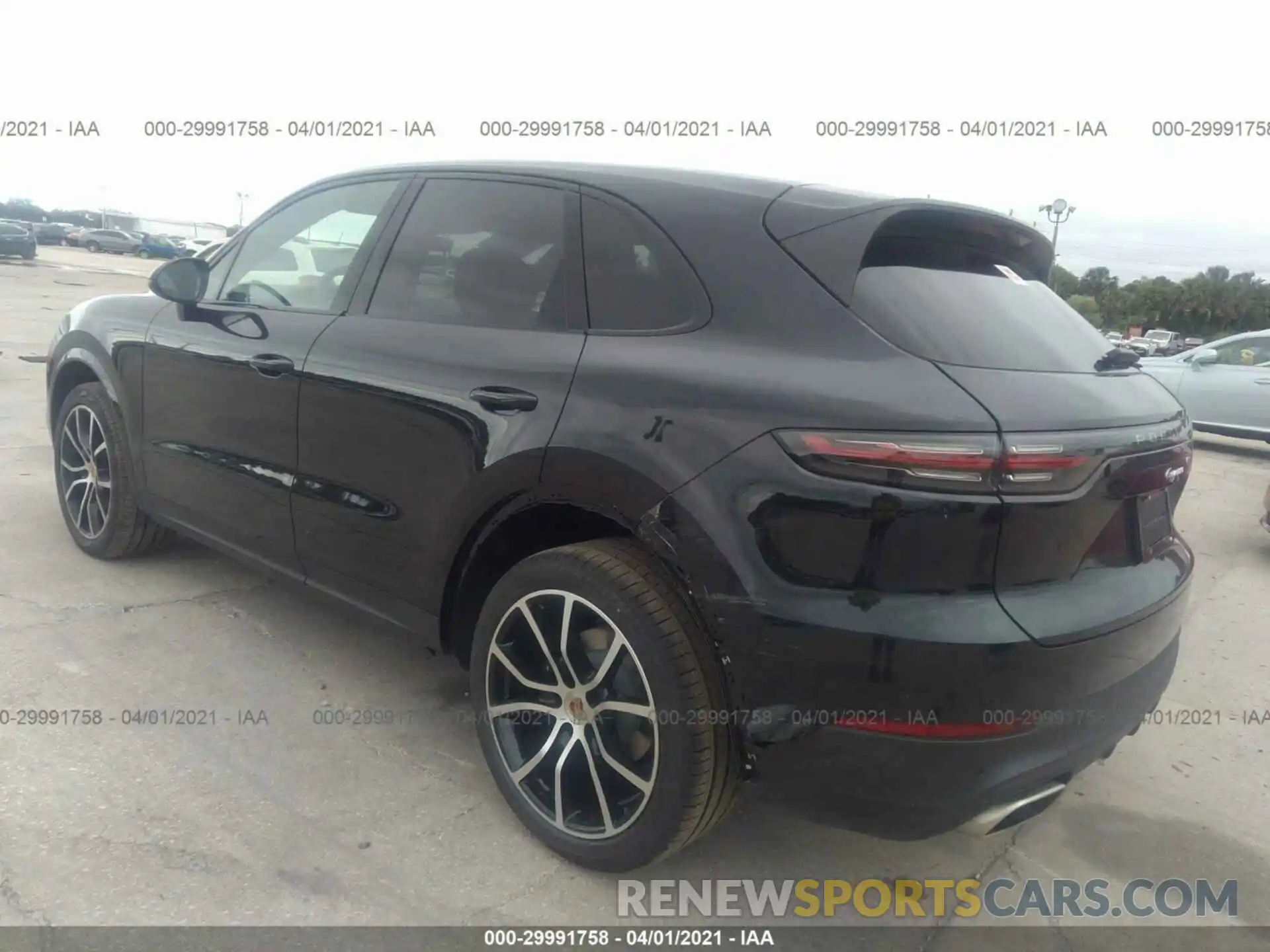 3 Фотография поврежденного автомобиля WP1AA2AY7KDA15686 PORSCHE CAYENNE 2019