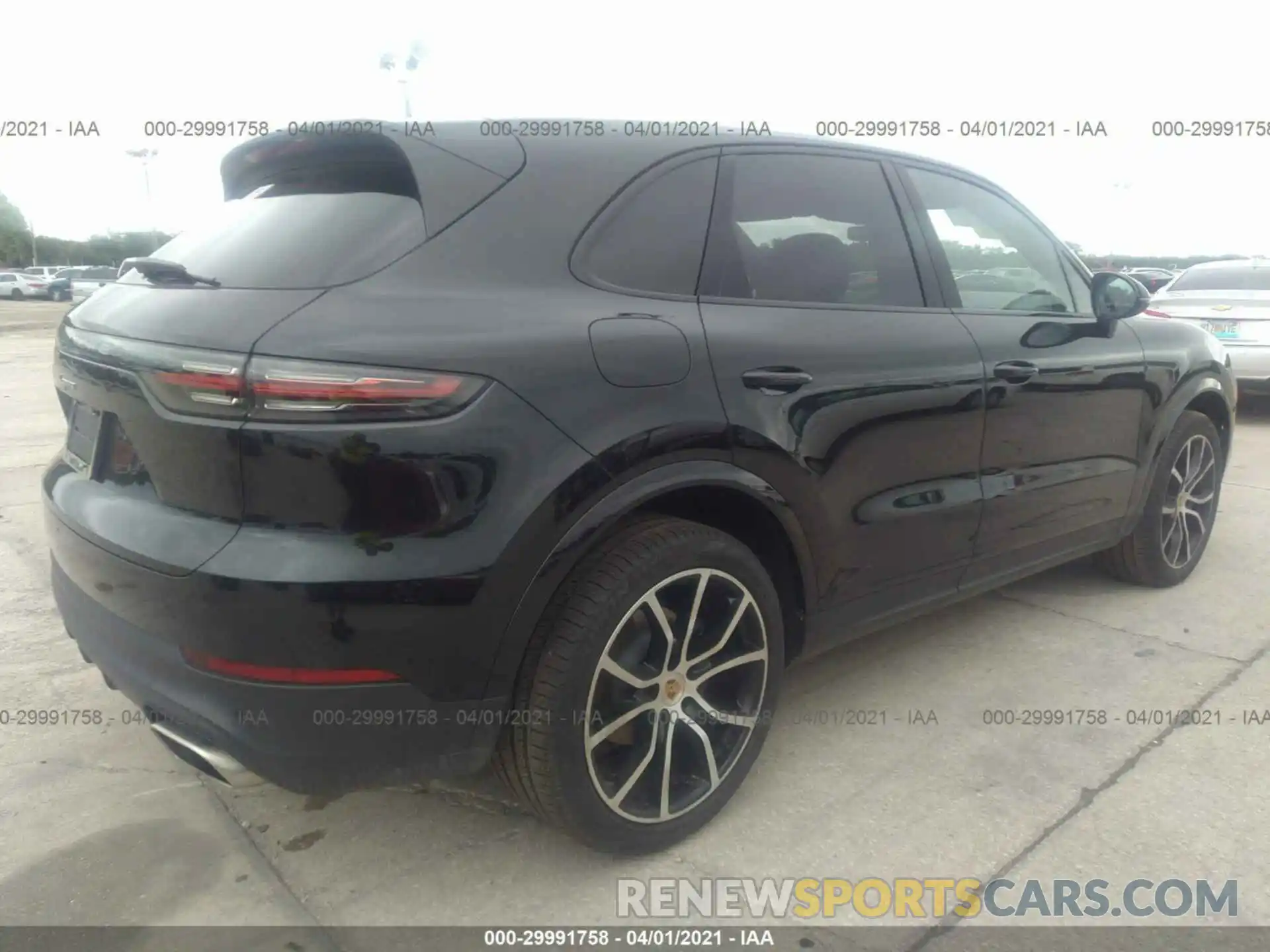 4 Photograph of a damaged car WP1AA2AY7KDA15686 PORSCHE CAYENNE 2019