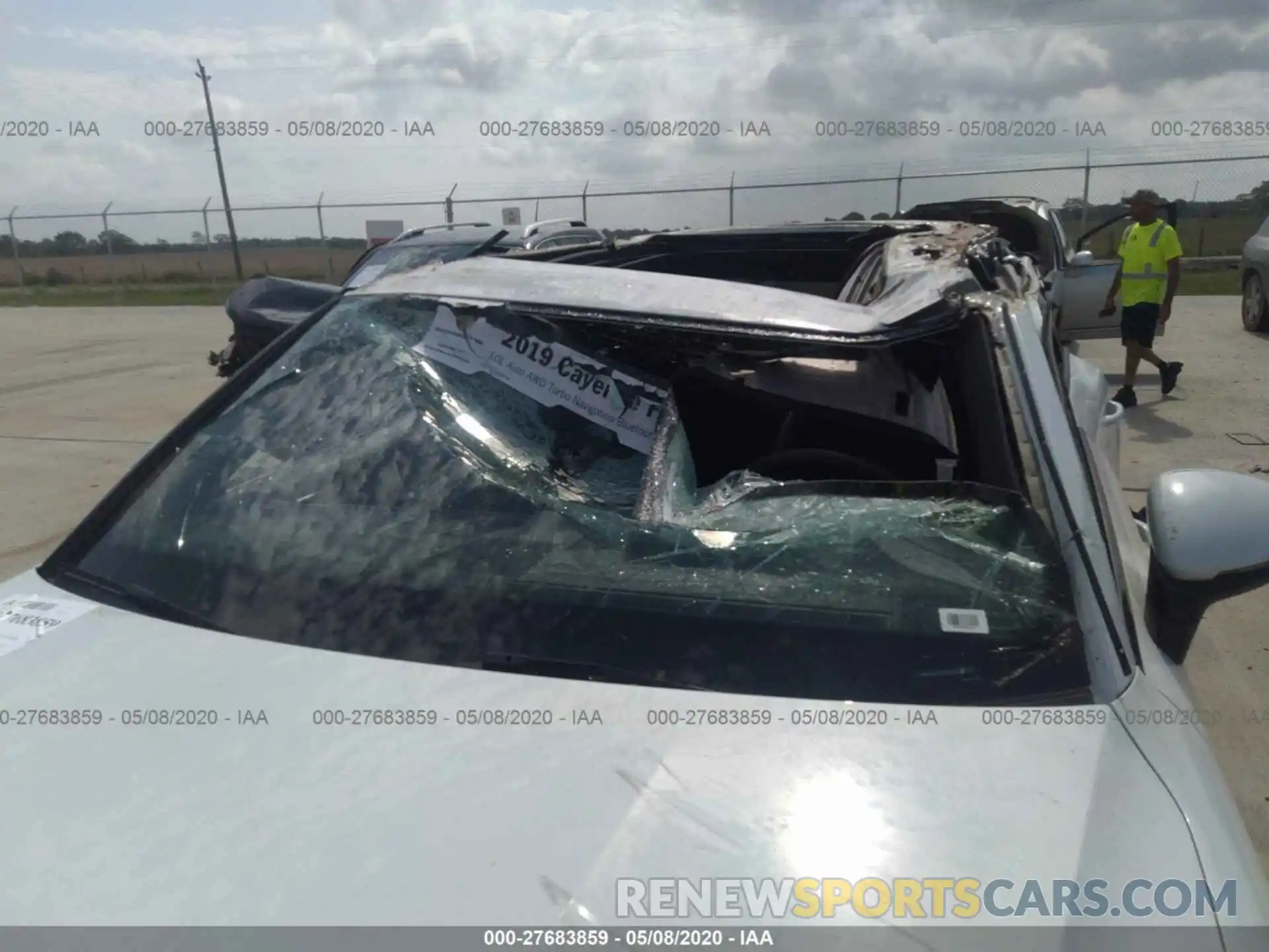 6 Photograph of a damaged car WP1AA2AY7KDA17499 PORSCHE CAYENNE 2019