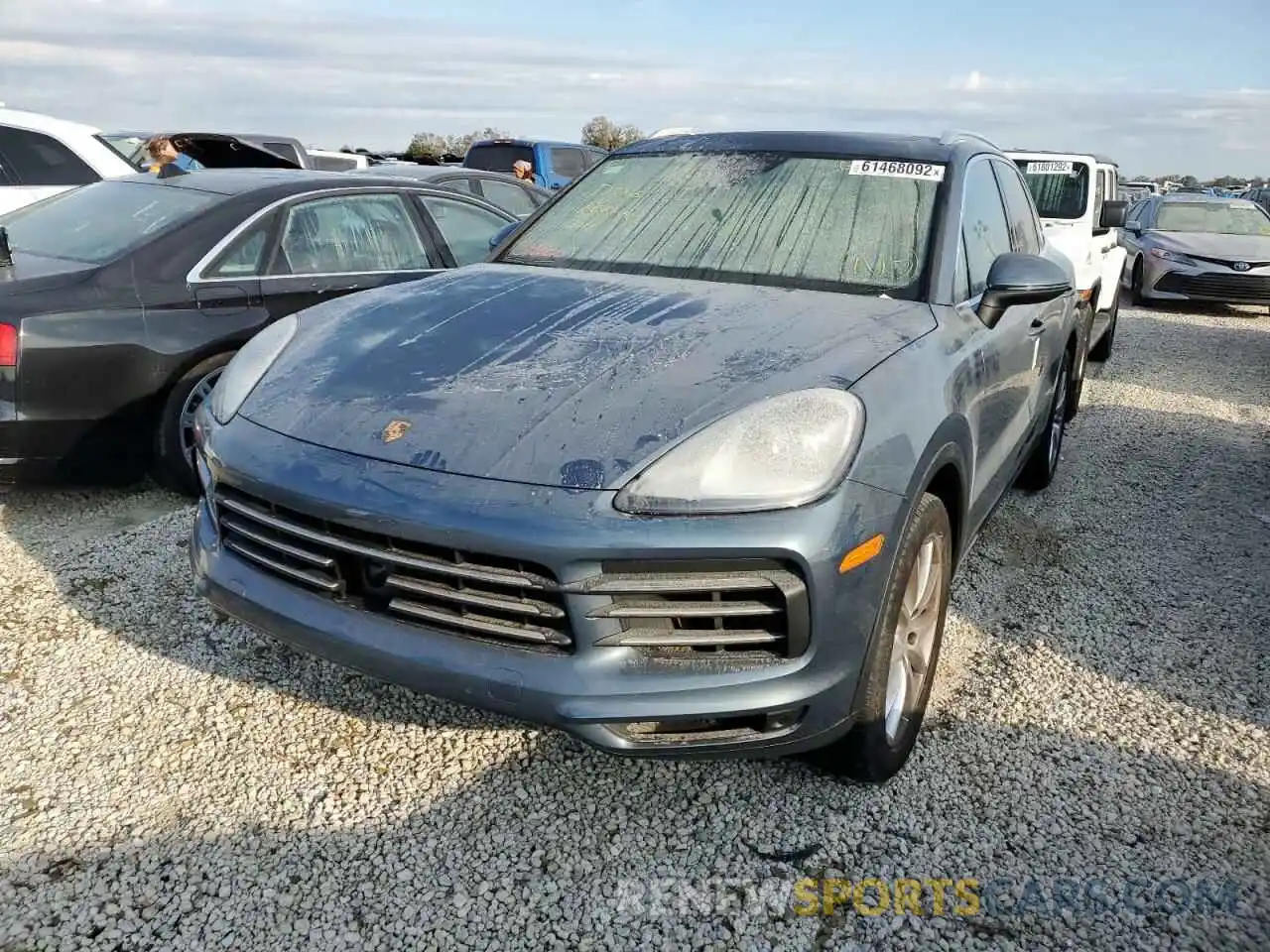 2 Photograph of a damaged car WP1AA2AY7KDA17812 PORSCHE CAYENNE 2019