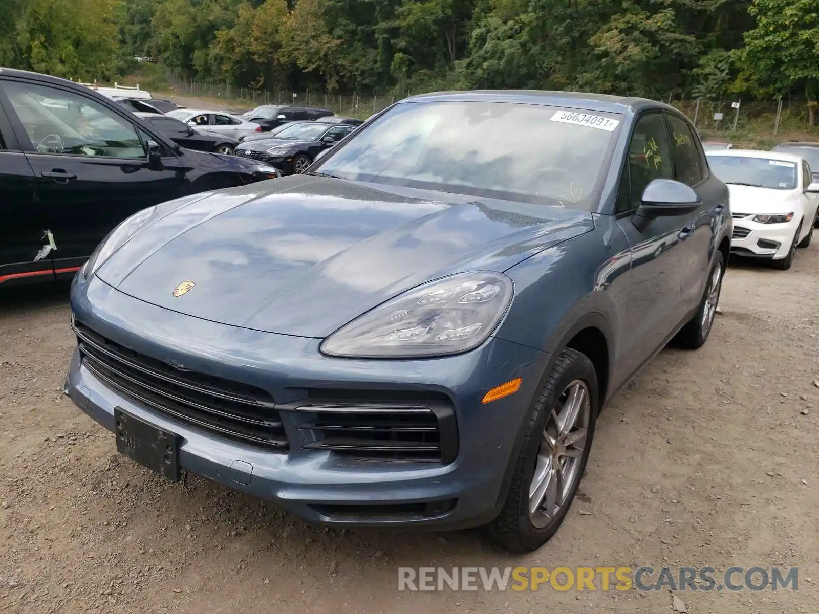 2 Фотография поврежденного автомобиля WP1AA2AY8KDA01697 PORSCHE CAYENNE 2019