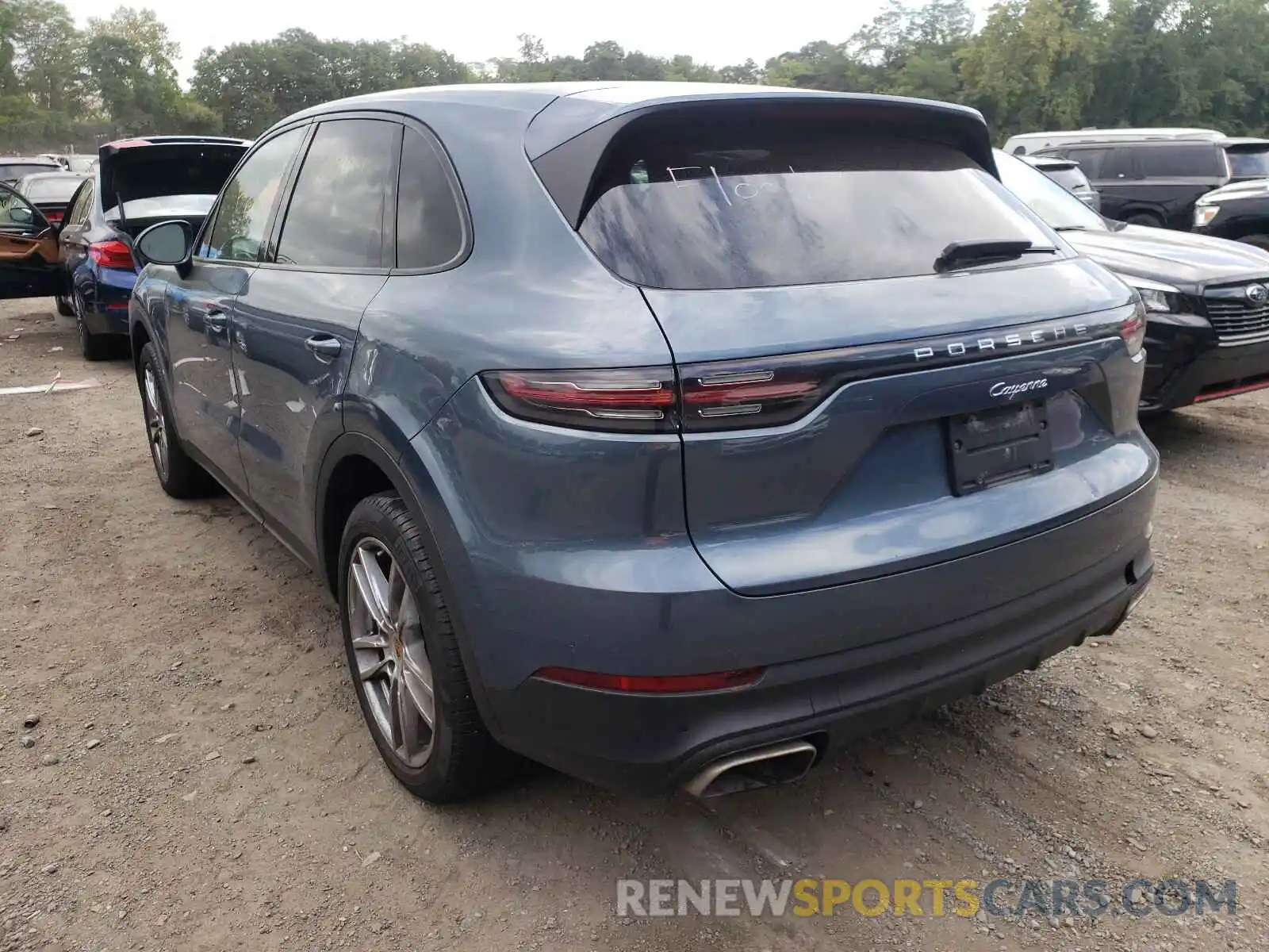 3 Фотография поврежденного автомобиля WP1AA2AY8KDA01697 PORSCHE CAYENNE 2019