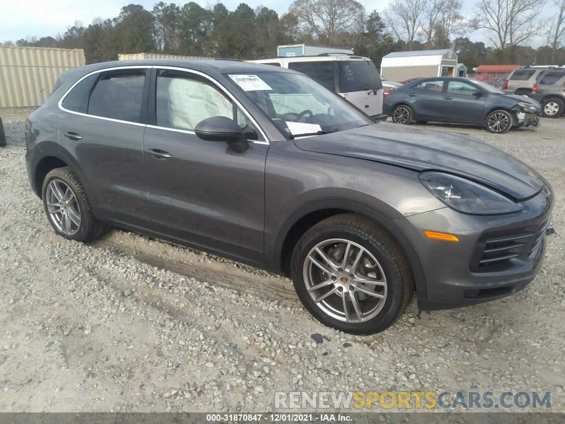 1 Photograph of a damaged car WP1AA2AY8KDA03918 PORSCHE CAYENNE 2019