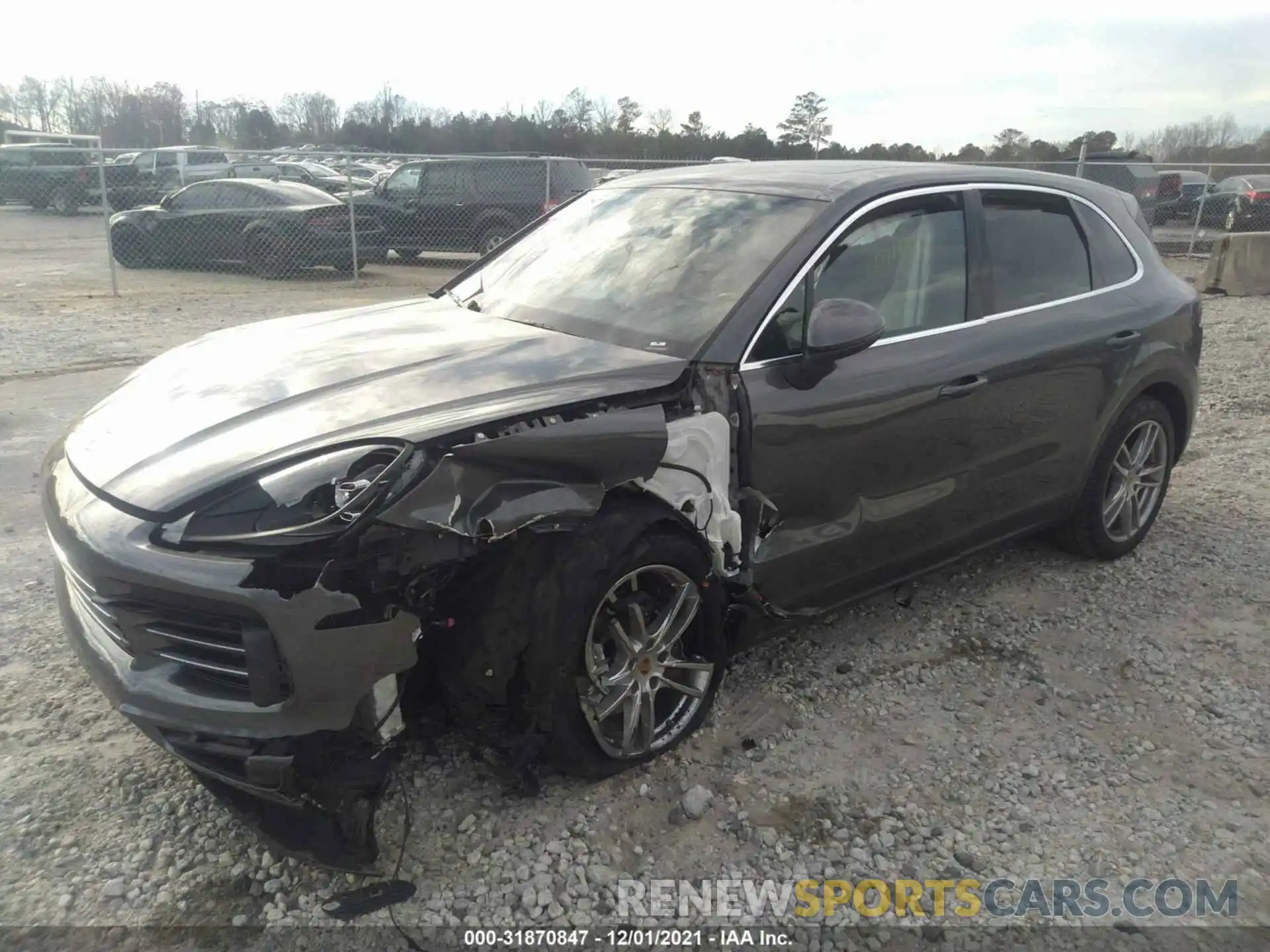 2 Photograph of a damaged car WP1AA2AY8KDA03918 PORSCHE CAYENNE 2019