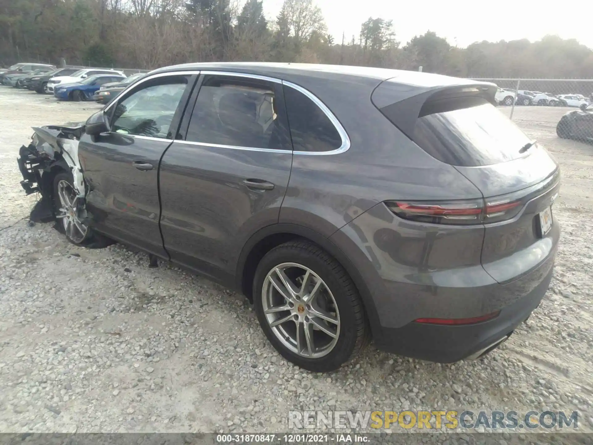 3 Photograph of a damaged car WP1AA2AY8KDA03918 PORSCHE CAYENNE 2019