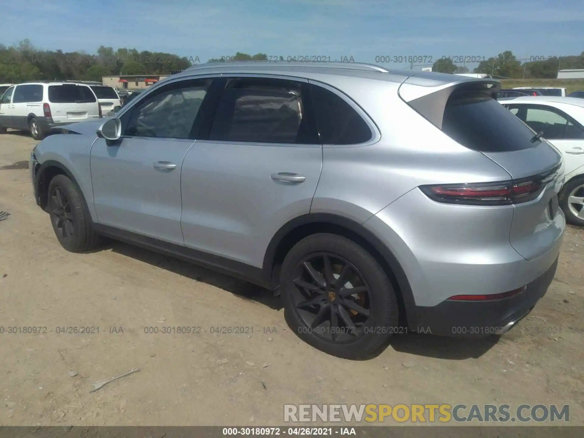 3 Фотография поврежденного автомобиля WP1AA2AY8KDA06091 PORSCHE CAYENNE 2019