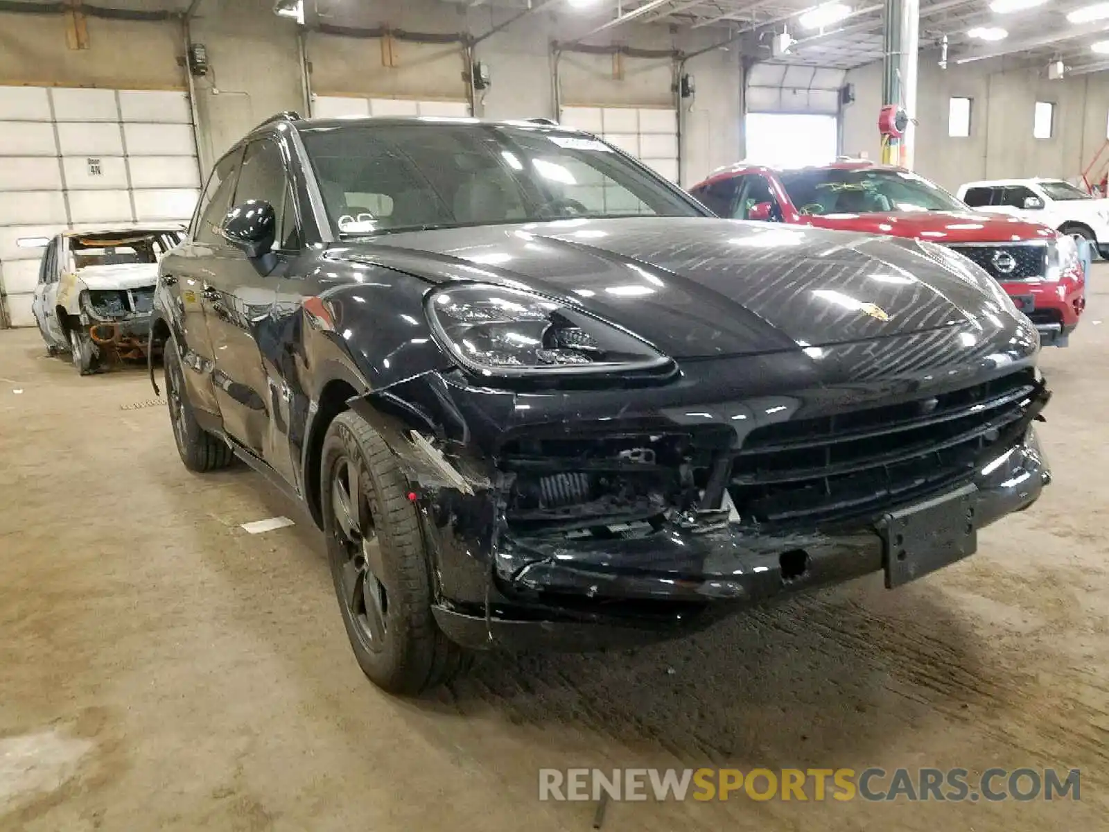 1 Photograph of a damaged car WP1AA2AY8KDA07371 PORSCHE CAYENNE 2019