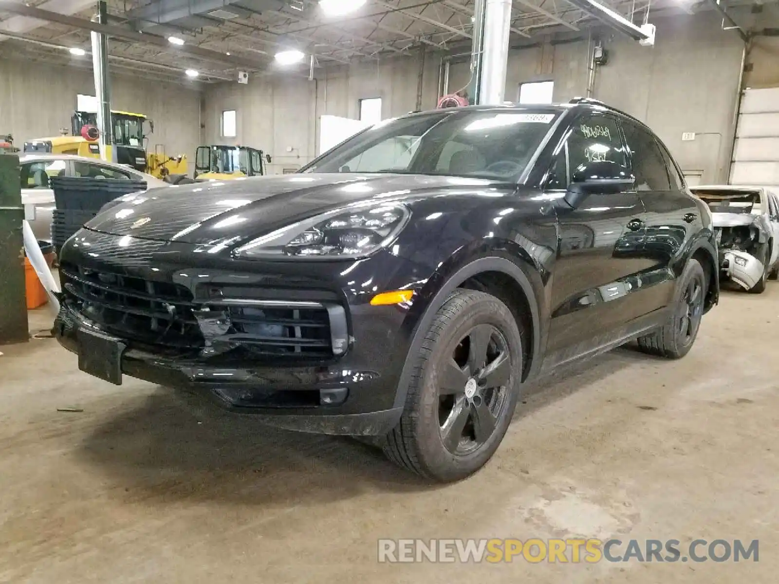 2 Photograph of a damaged car WP1AA2AY8KDA07371 PORSCHE CAYENNE 2019