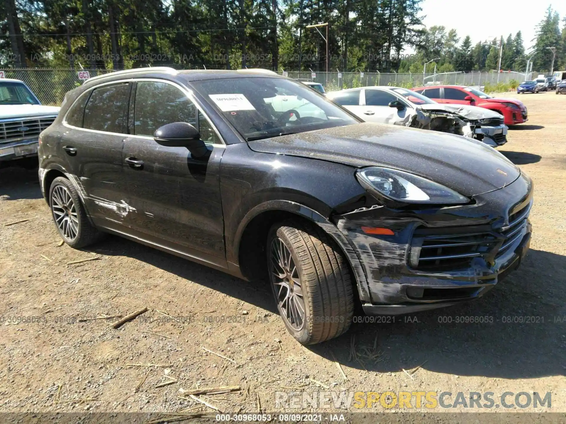 1 Photograph of a damaged car WP1AA2AY8KDA08312 PORSCHE CAYENNE 2019