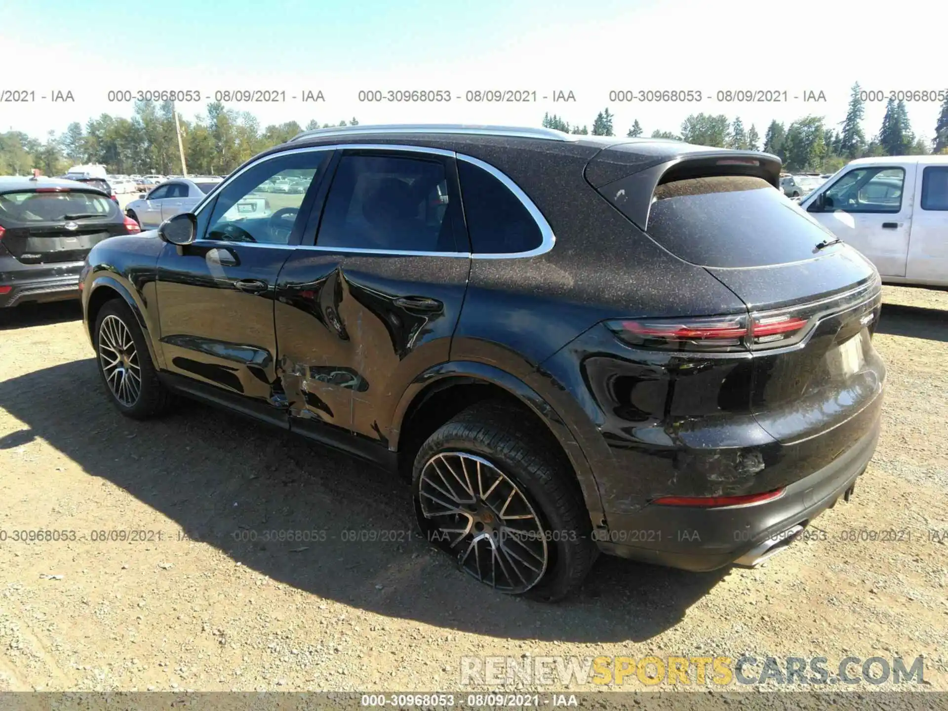 3 Фотография поврежденного автомобиля WP1AA2AY8KDA08312 PORSCHE CAYENNE 2019