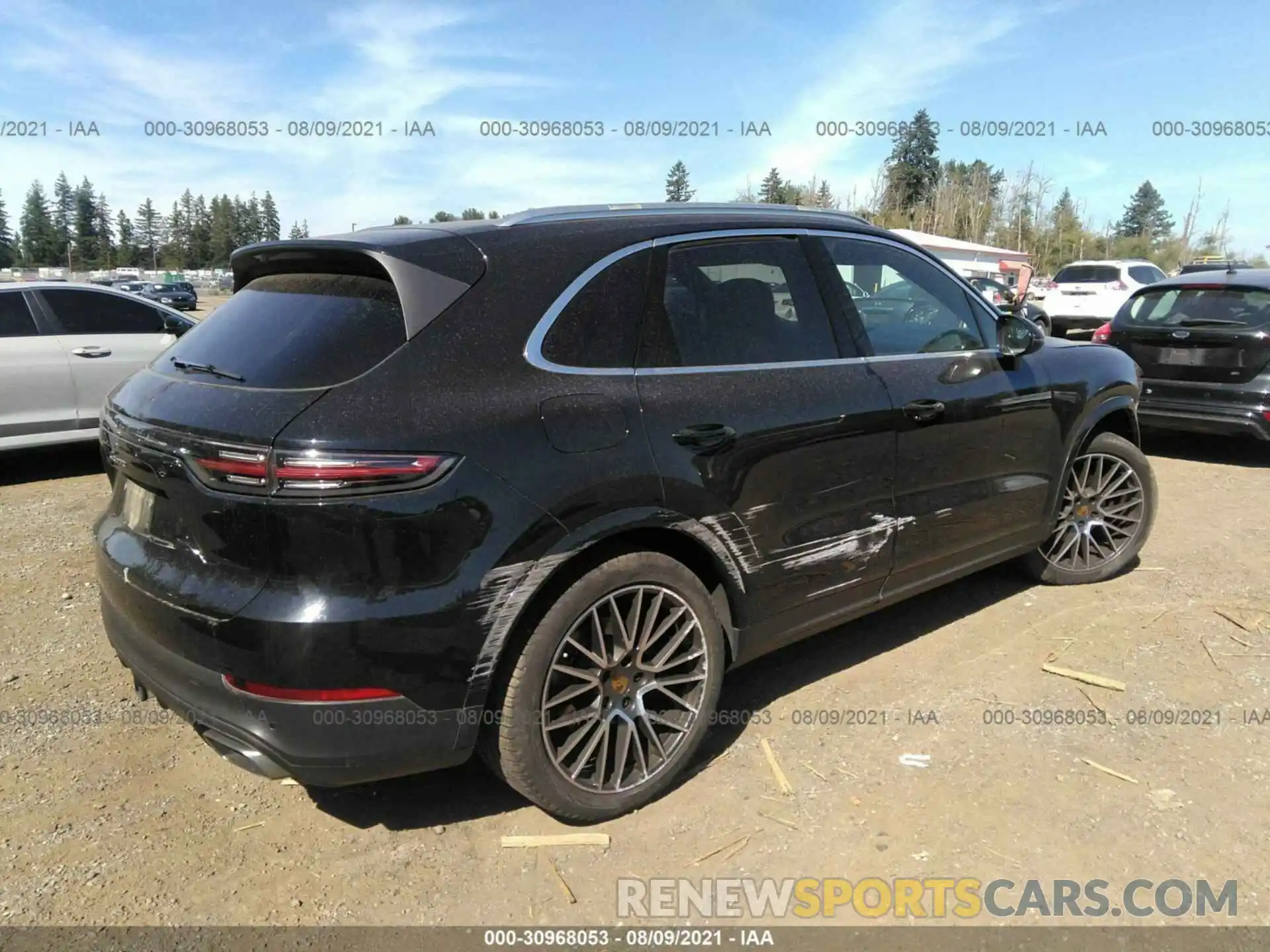 4 Фотография поврежденного автомобиля WP1AA2AY8KDA08312 PORSCHE CAYENNE 2019