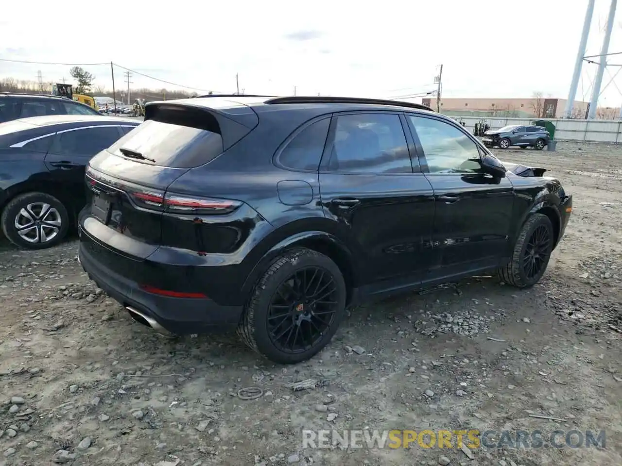 3 Фотография поврежденного автомобиля WP1AA2AY8KDA10593 PORSCHE CAYENNE 2019