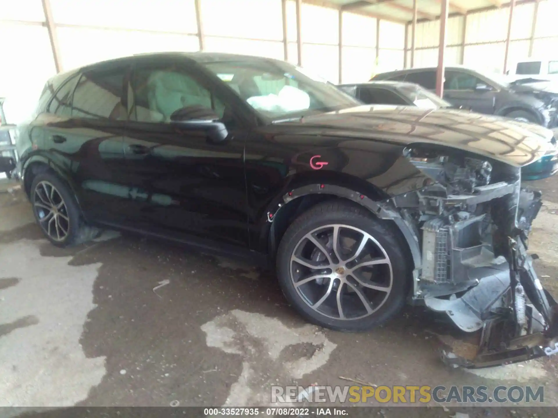 1 Photograph of a damaged car WP1AA2AY8KDA10920 PORSCHE CAYENNE 2019