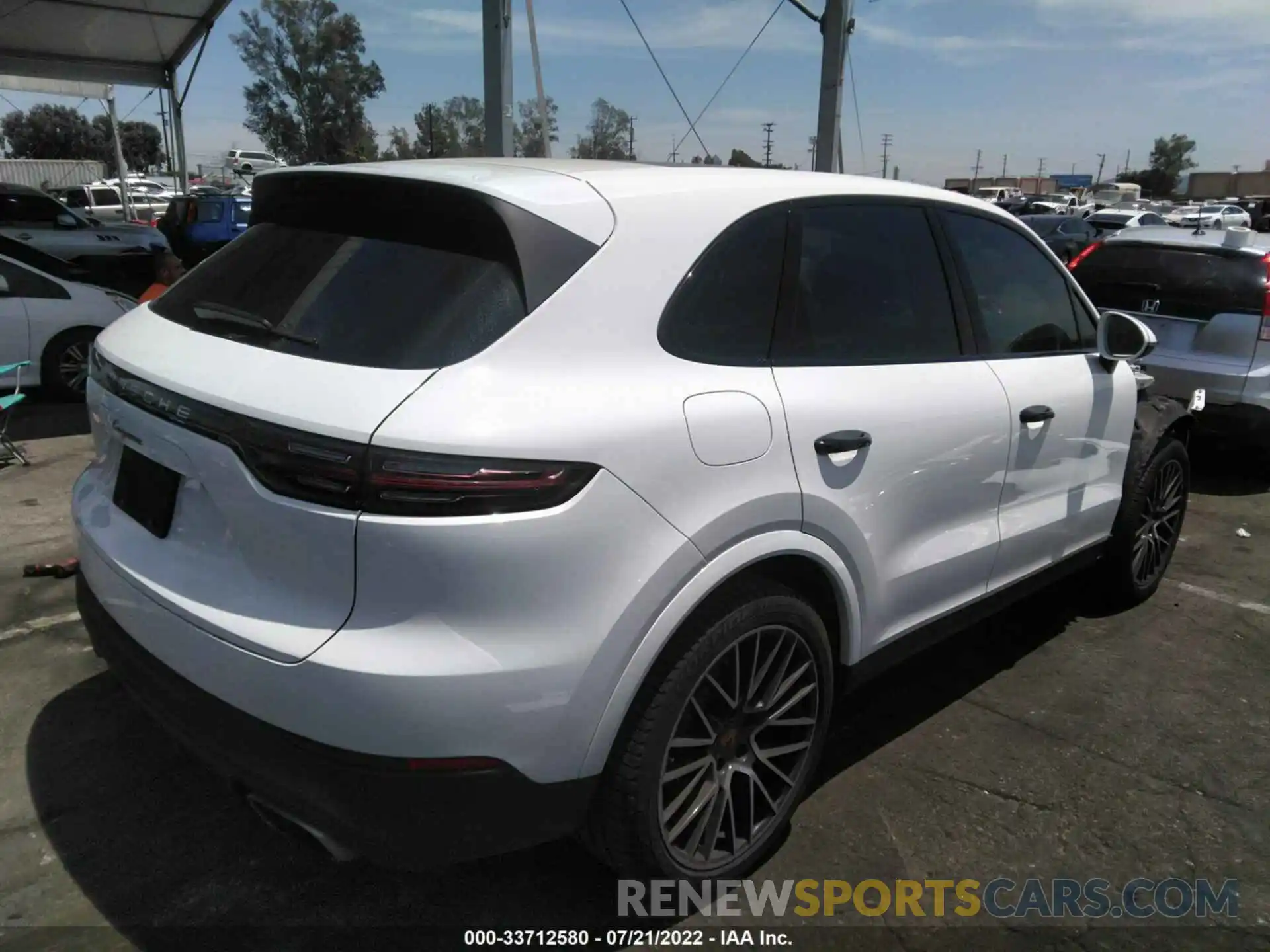 4 Photograph of a damaged car WP1AA2AY8KDA12974 PORSCHE CAYENNE 2019