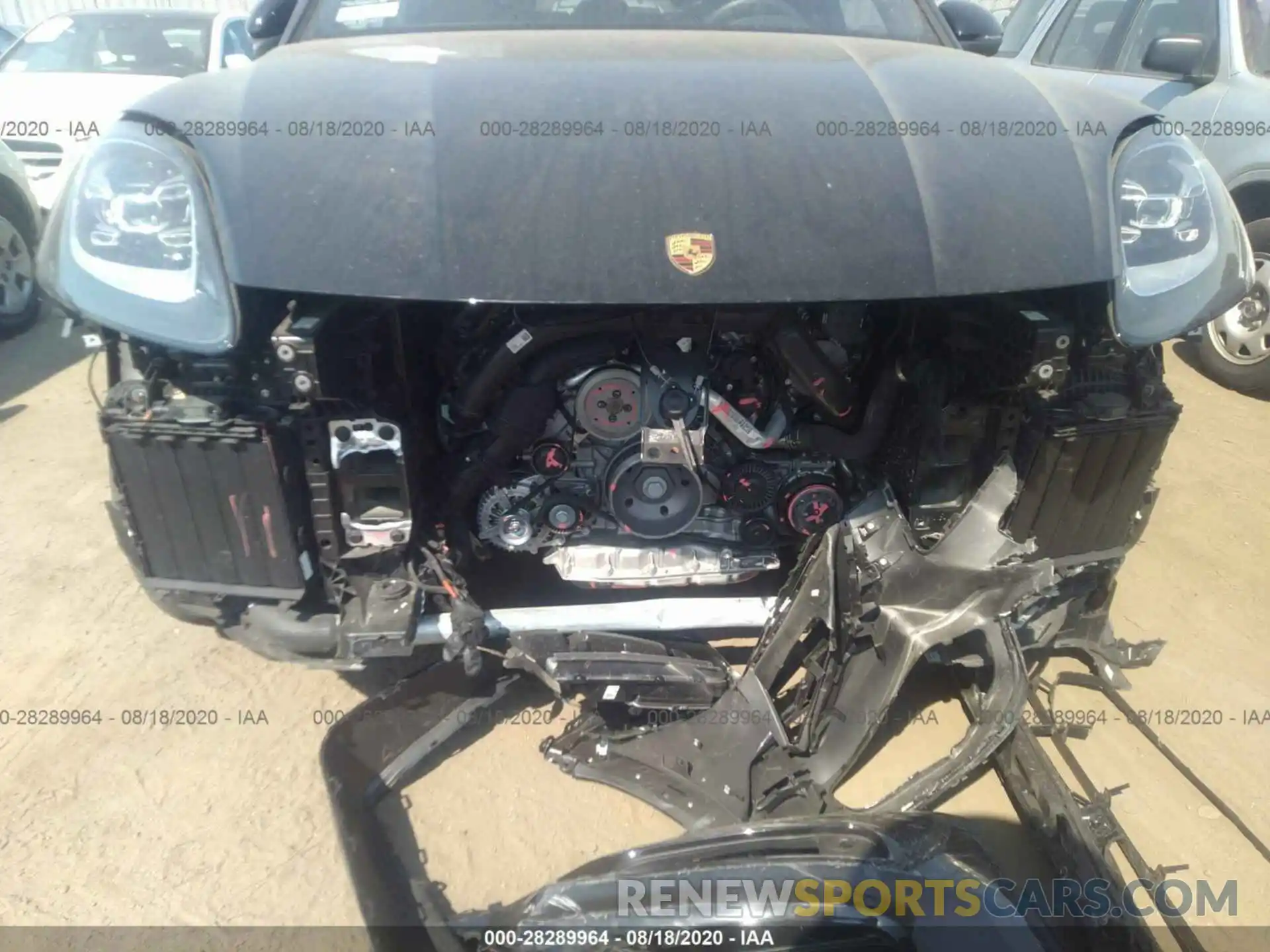 6 Photograph of a damaged car WP1AA2AY8KDA14188 PORSCHE CAYENNE 2019