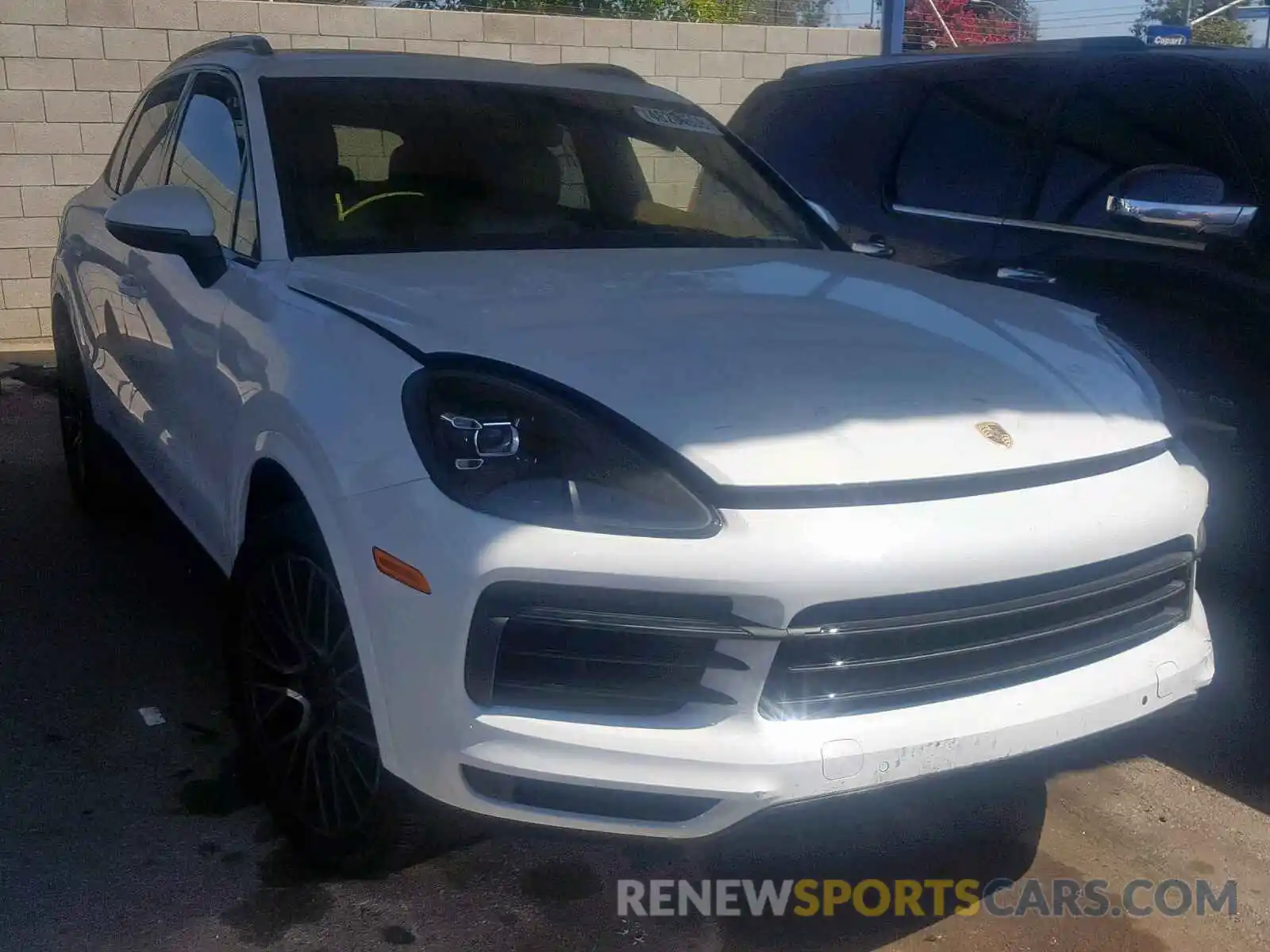 1 Photograph of a damaged car WP1AA2AY8KDA15888 PORSCHE CAYENNE 2019