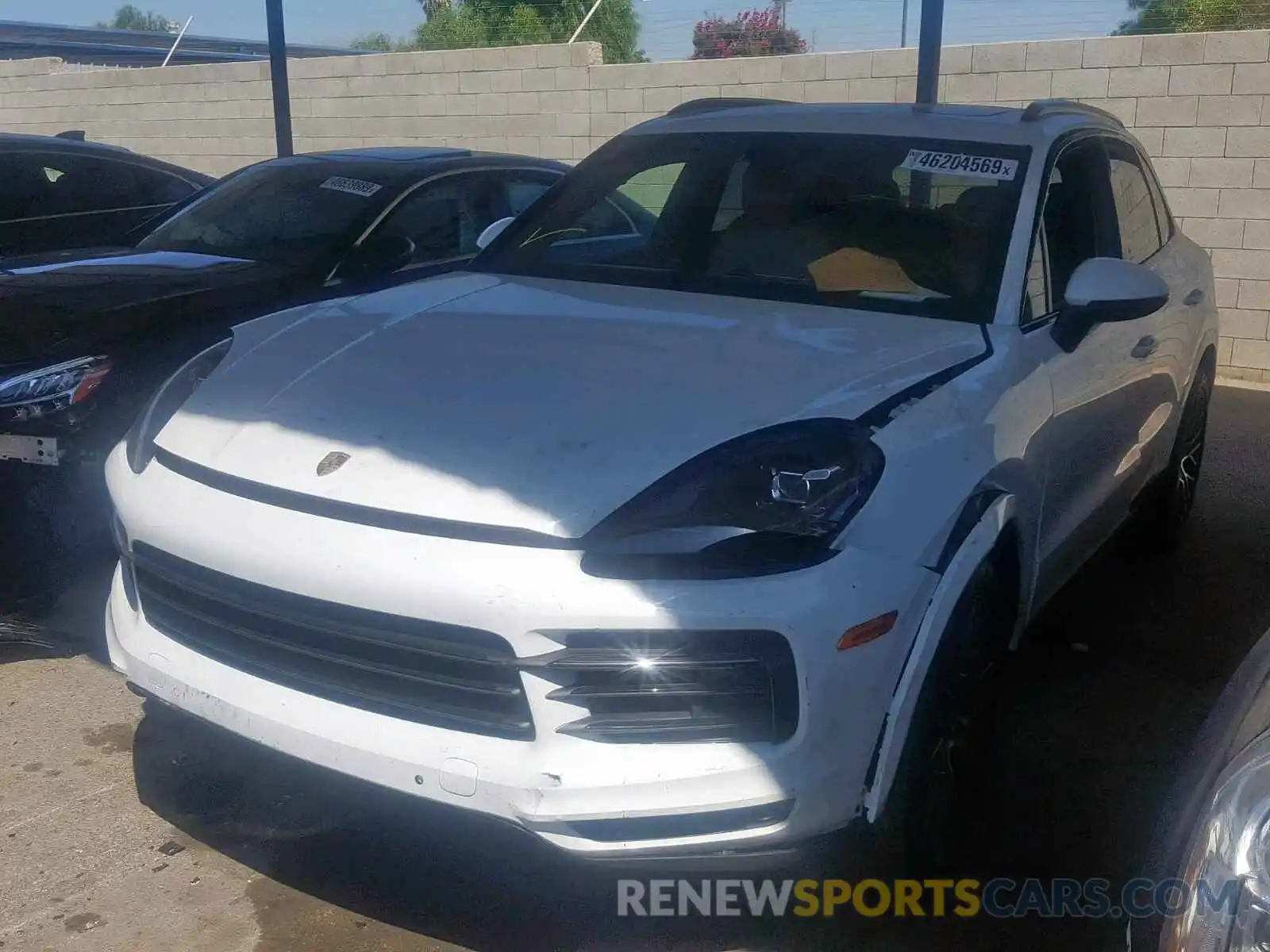 2 Photograph of a damaged car WP1AA2AY8KDA15888 PORSCHE CAYENNE 2019