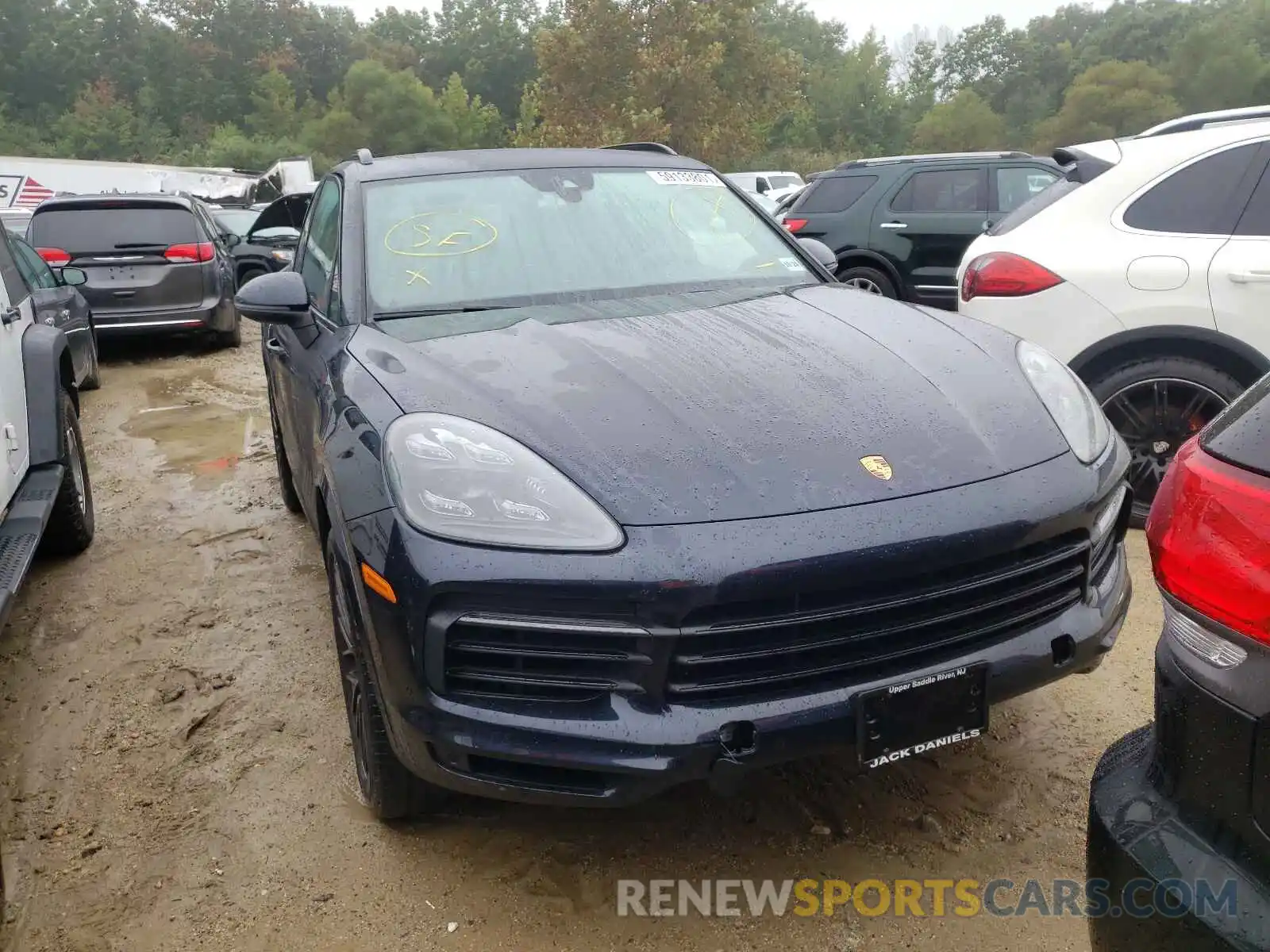 1 Photograph of a damaged car WP1AA2AY8KDA16068 PORSCHE CAYENNE 2019