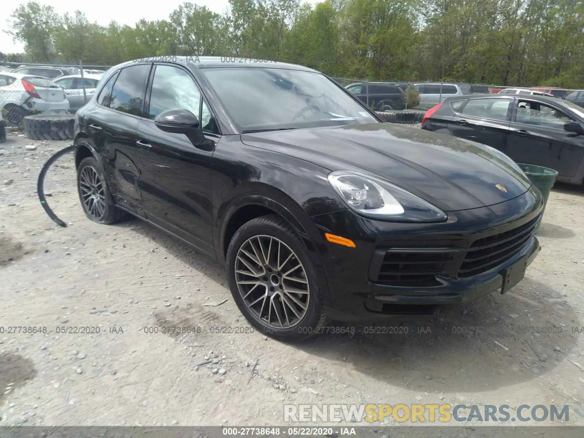 1 Photograph of a damaged car WP1AA2AY8KDA17561 PORSCHE CAYENNE 2019