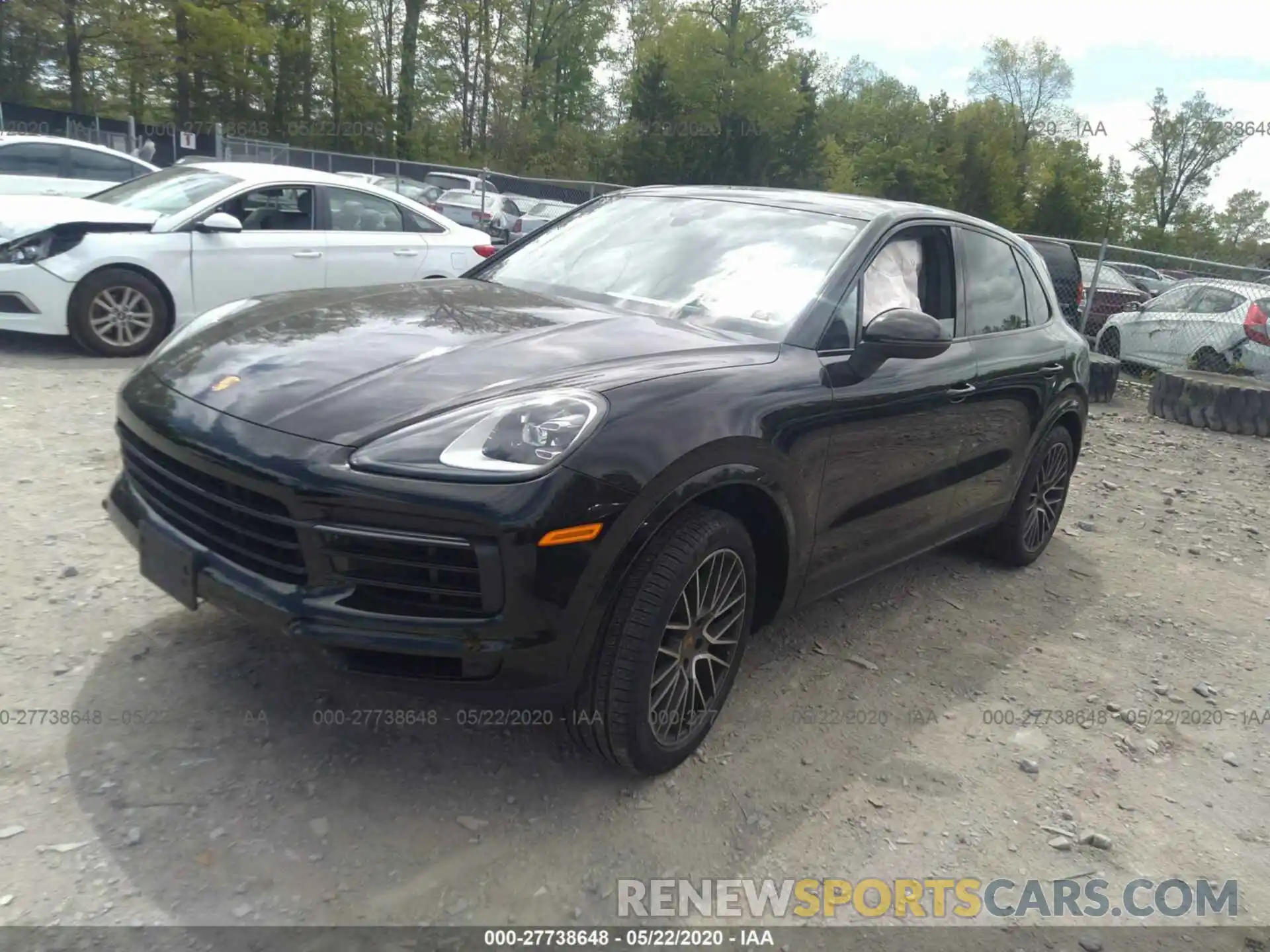 2 Photograph of a damaged car WP1AA2AY8KDA17561 PORSCHE CAYENNE 2019