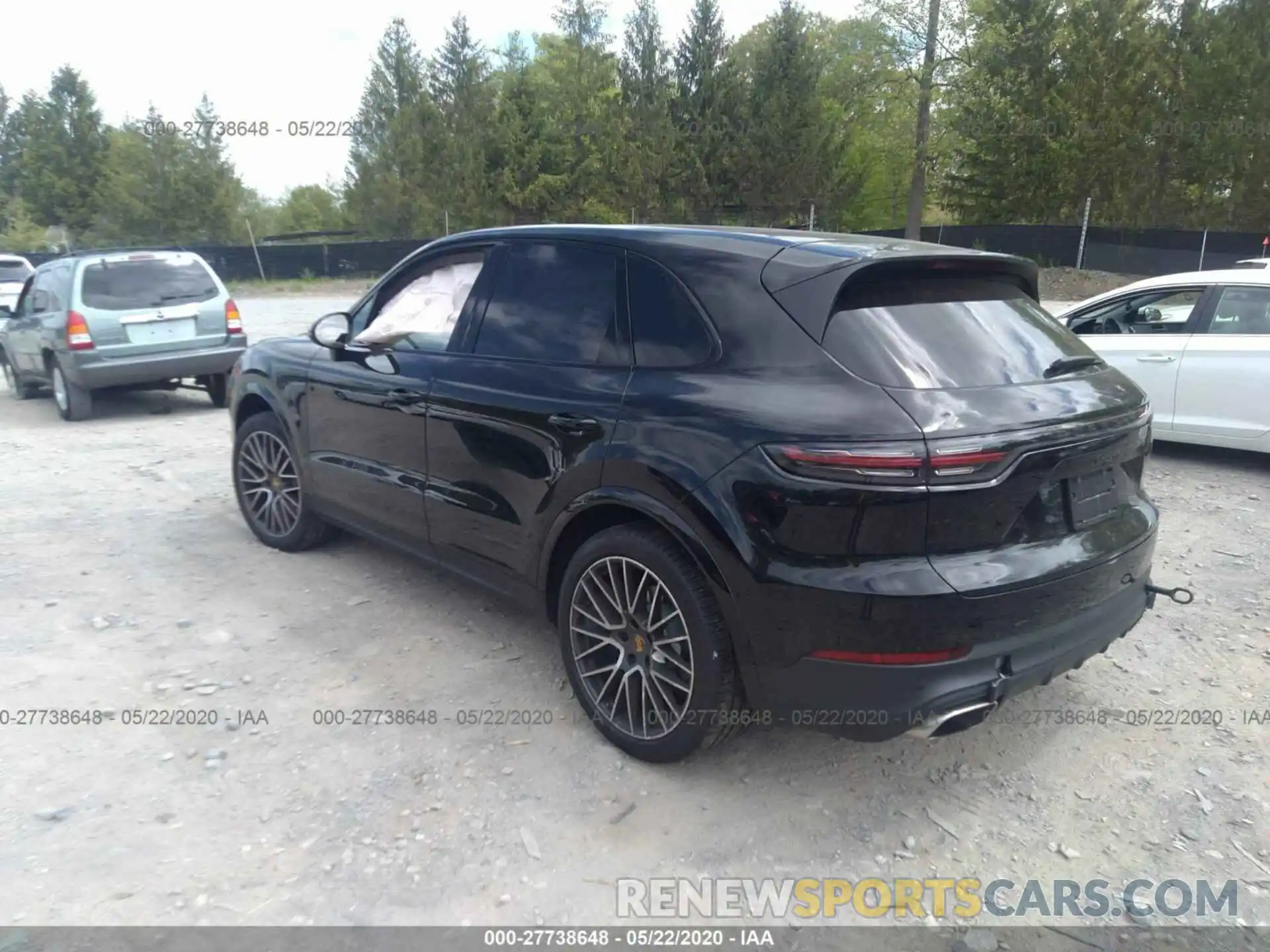 3 Фотография поврежденного автомобиля WP1AA2AY8KDA17561 PORSCHE CAYENNE 2019