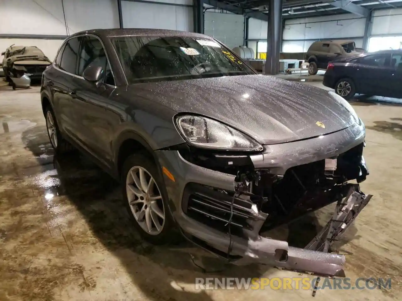 1 Photograph of a damaged car WP1AA2AY8KDA19424 PORSCHE CAYENNE 2019