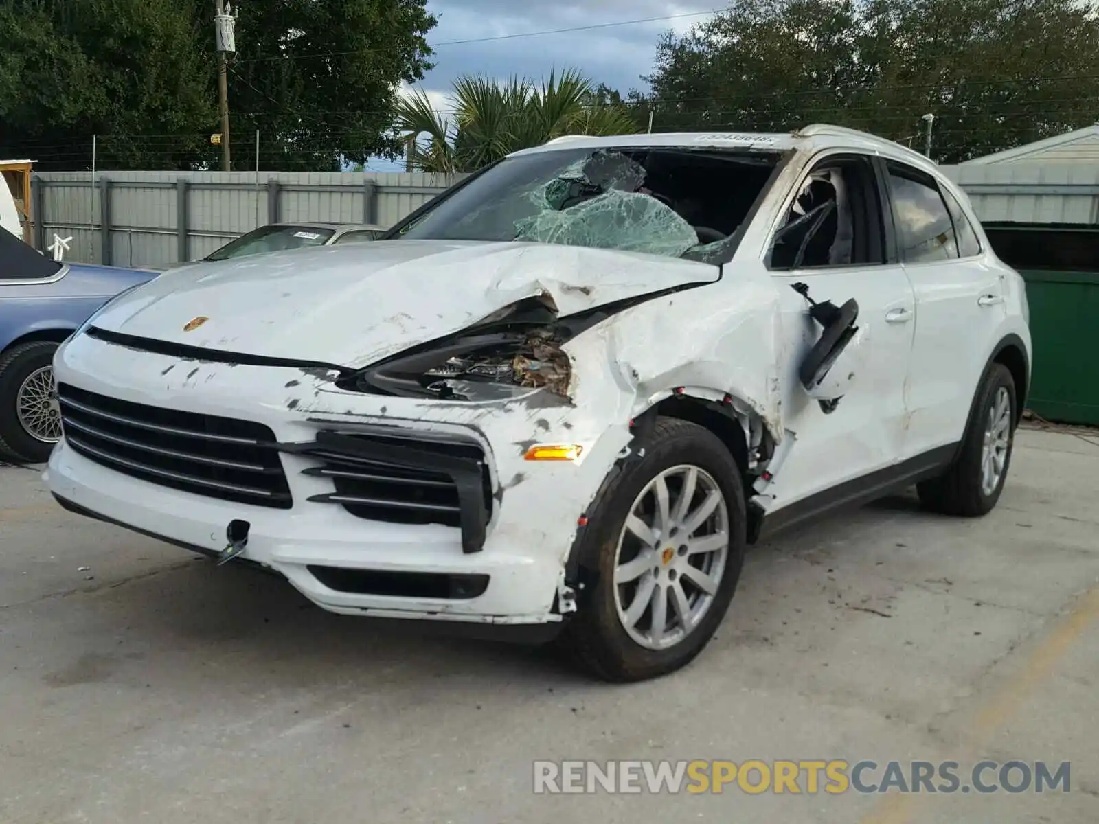 2 Photograph of a damaged car WP1AA2AY9KDA02437 PORSCHE CAYENNE 2019