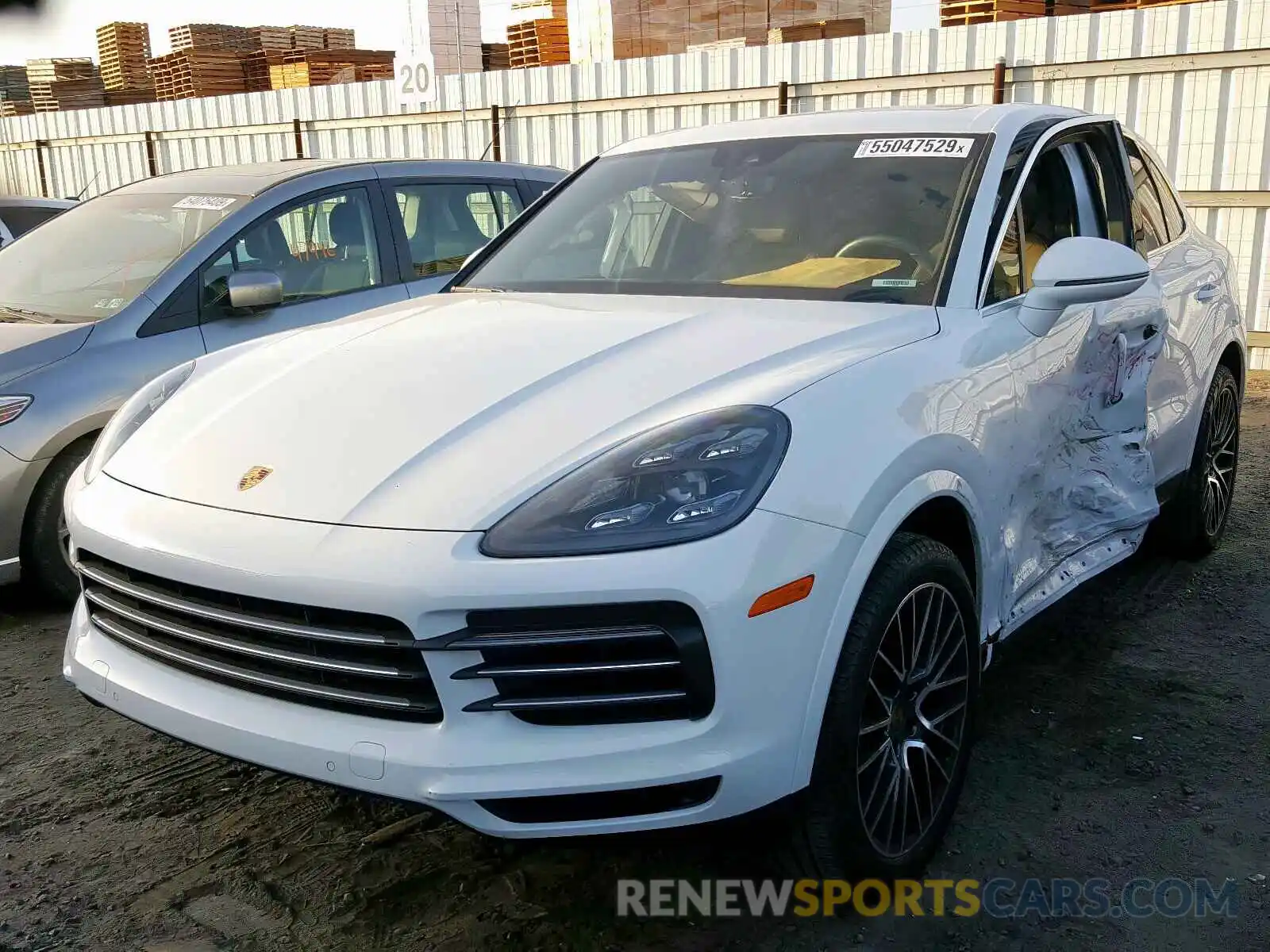 2 Photograph of a damaged car WP1AA2AY9KDA03992 PORSCHE CAYENNE 2019