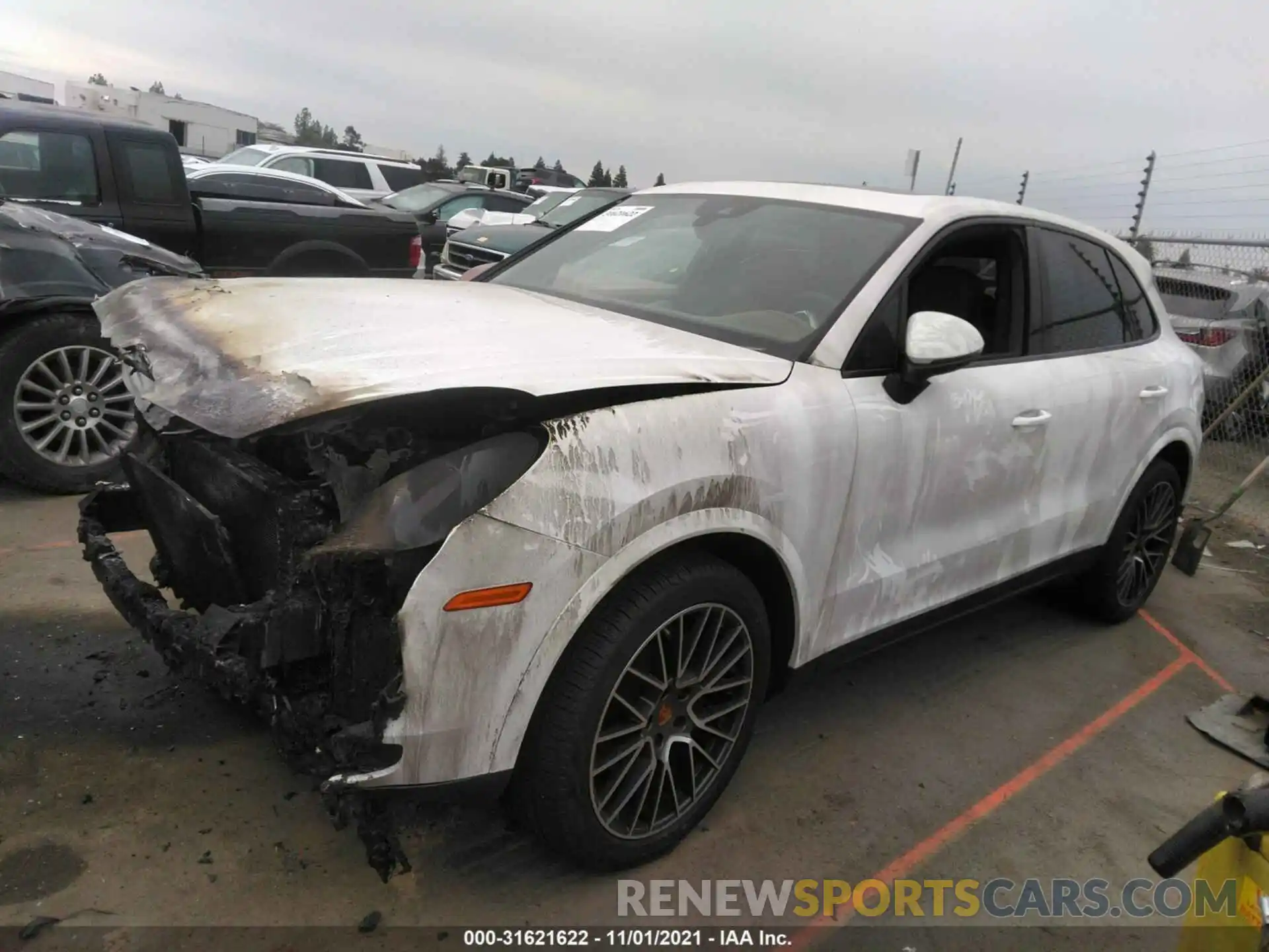 2 Photograph of a damaged car WP1AA2AY9KDA04334 PORSCHE CAYENNE 2019