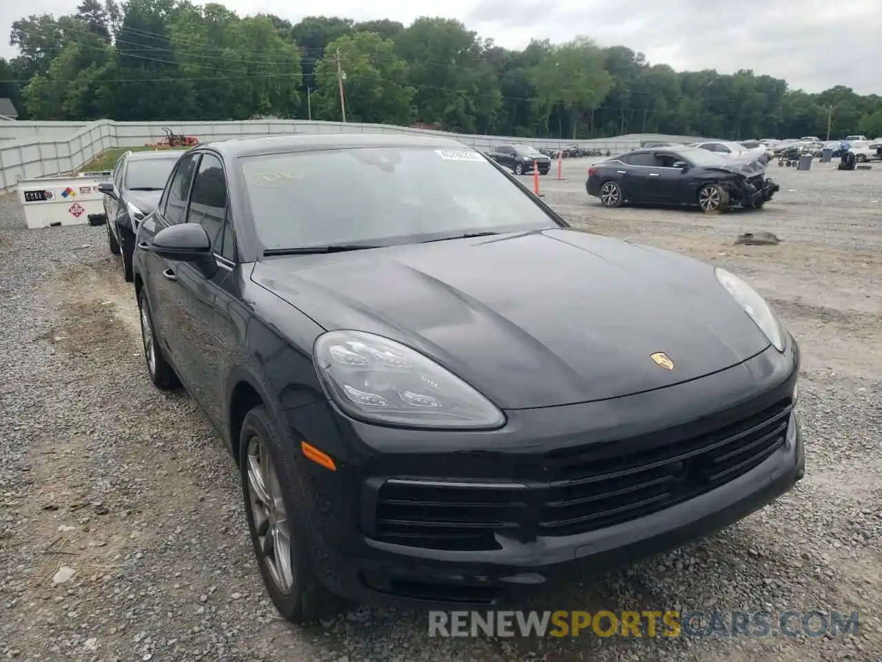 1 Photograph of a damaged car WP1AA2AY9KDA06827 PORSCHE CAYENNE 2019