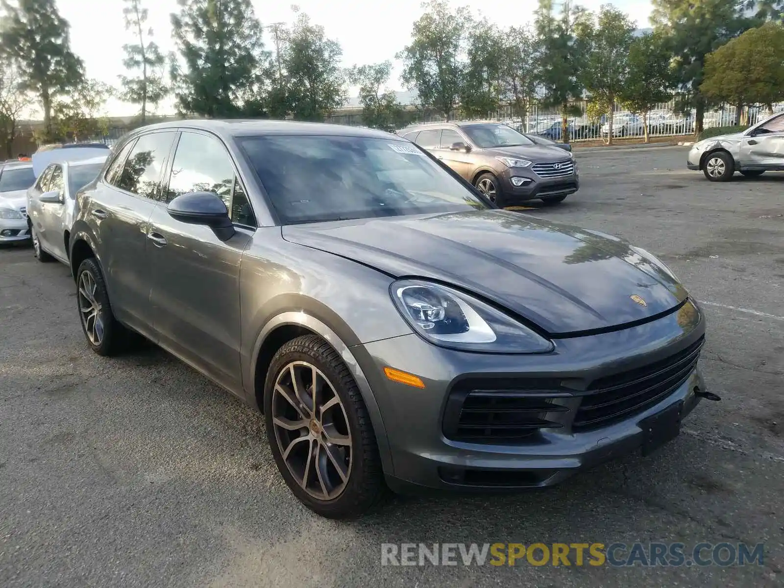 1 Photograph of a damaged car WP1AA2AY9KDA08108 PORSCHE CAYENNE 2019