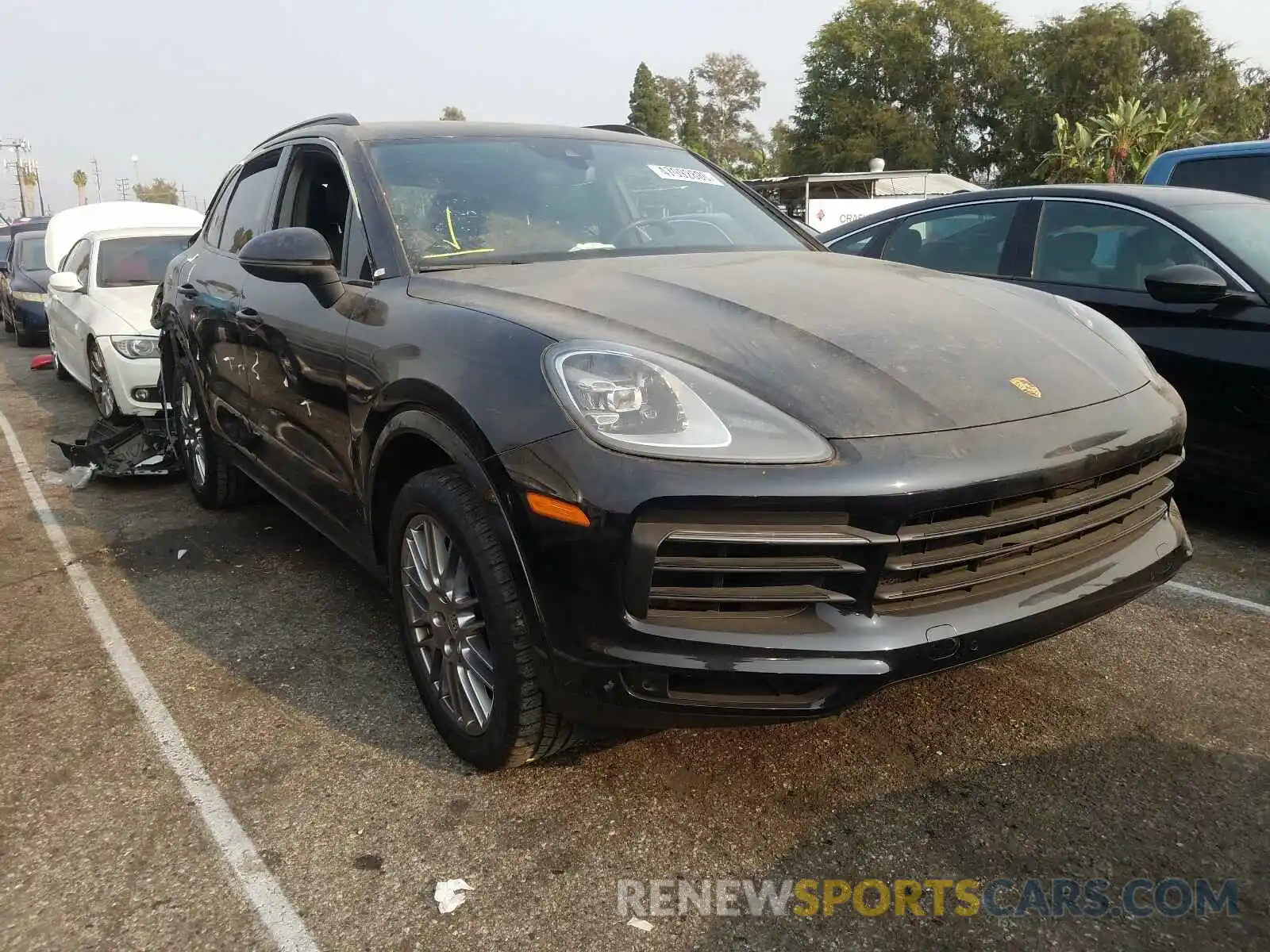 1 Photograph of a damaged car WP1AA2AY9KDA09307 PORSCHE CAYENNE 2019