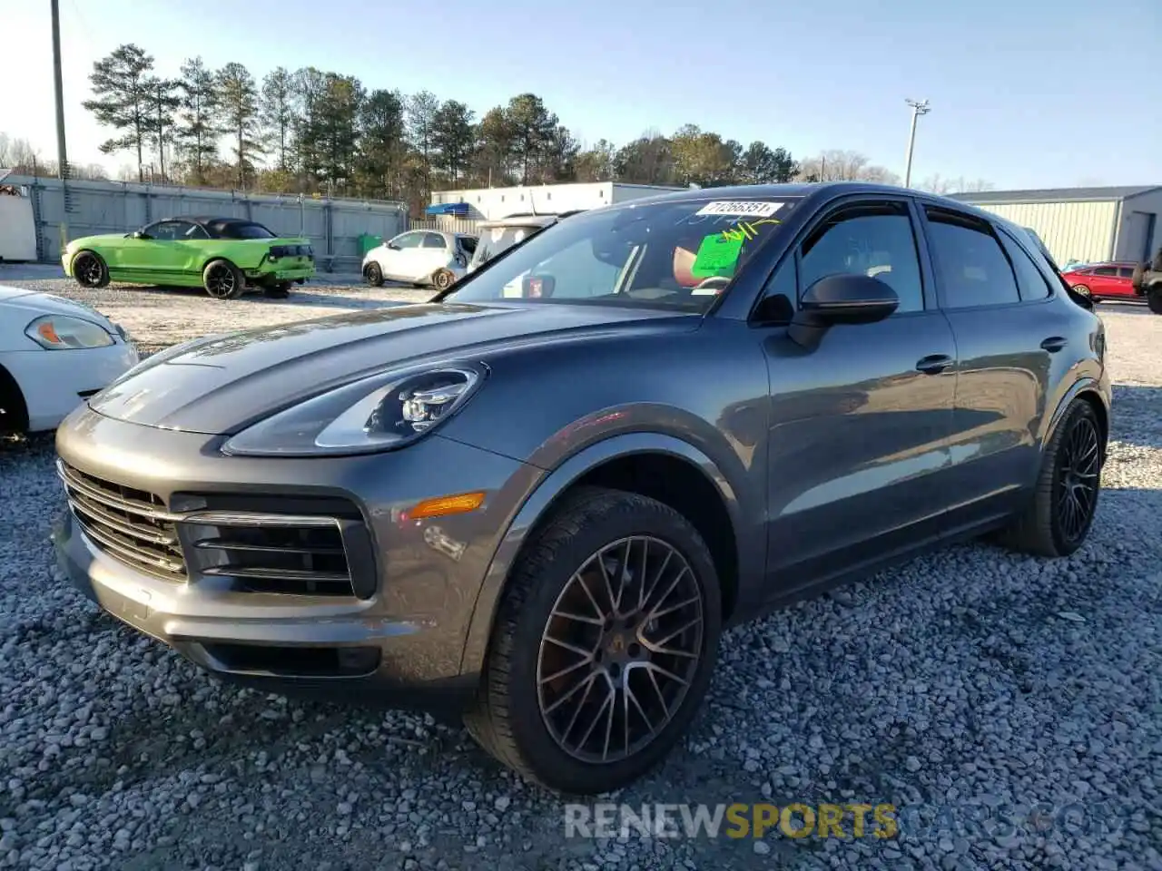 2 Фотография поврежденного автомобиля WP1AA2AY9KDA11591 PORSCHE CAYENNE 2019