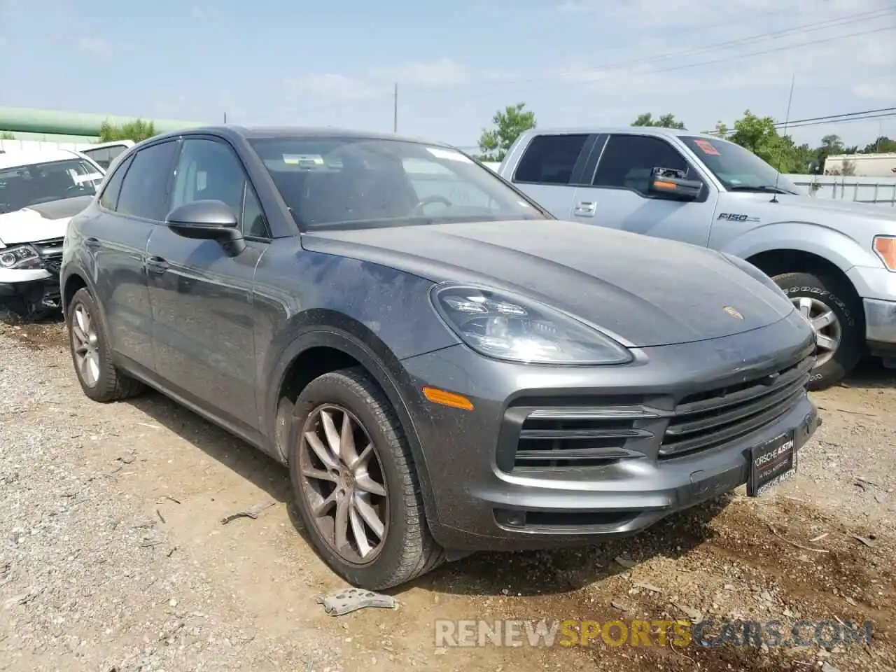 1 Photograph of a damaged car WP1AA2AY9KDA14636 PORSCHE CAYENNE 2019