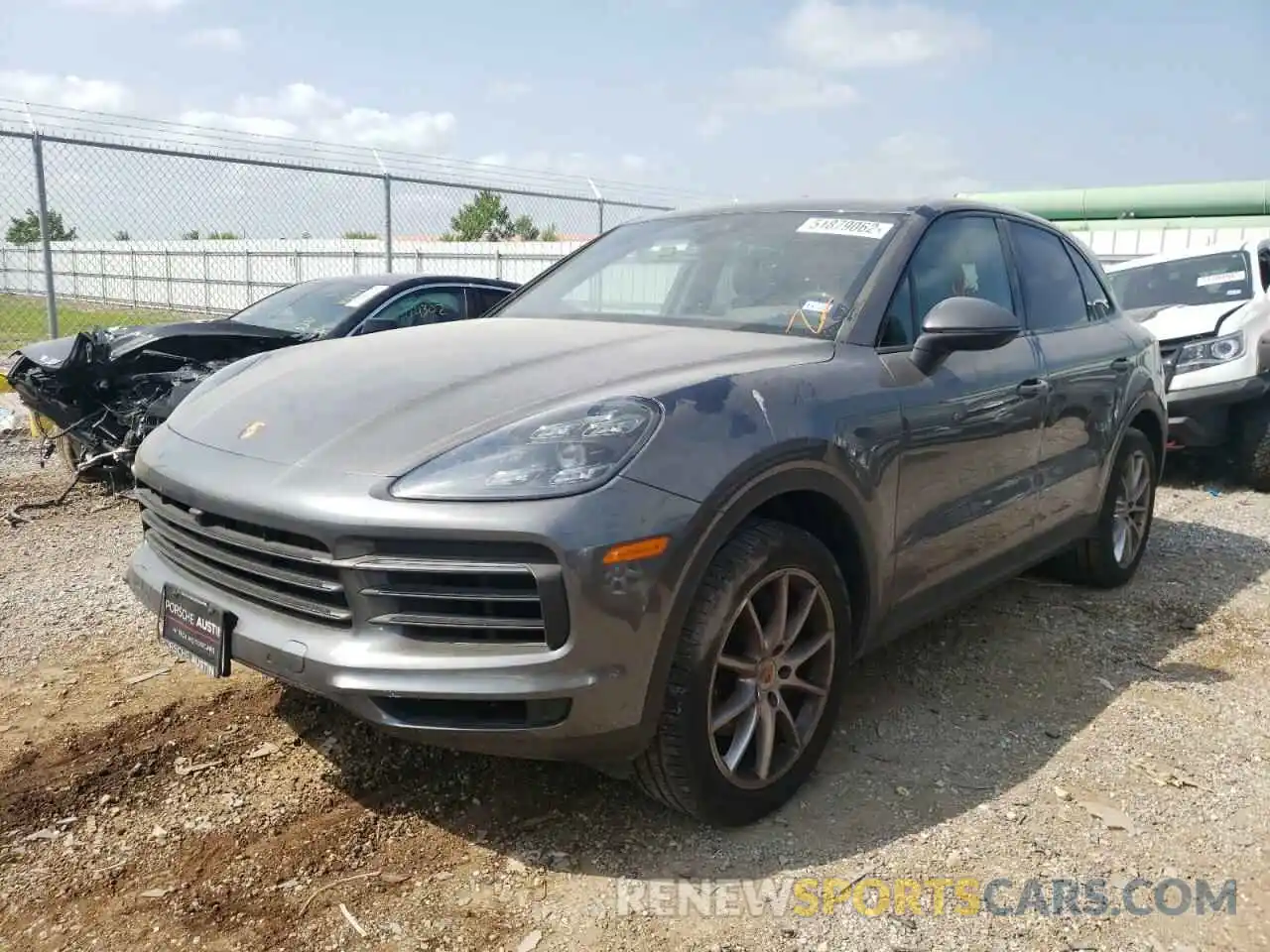 2 Photograph of a damaged car WP1AA2AY9KDA14636 PORSCHE CAYENNE 2019