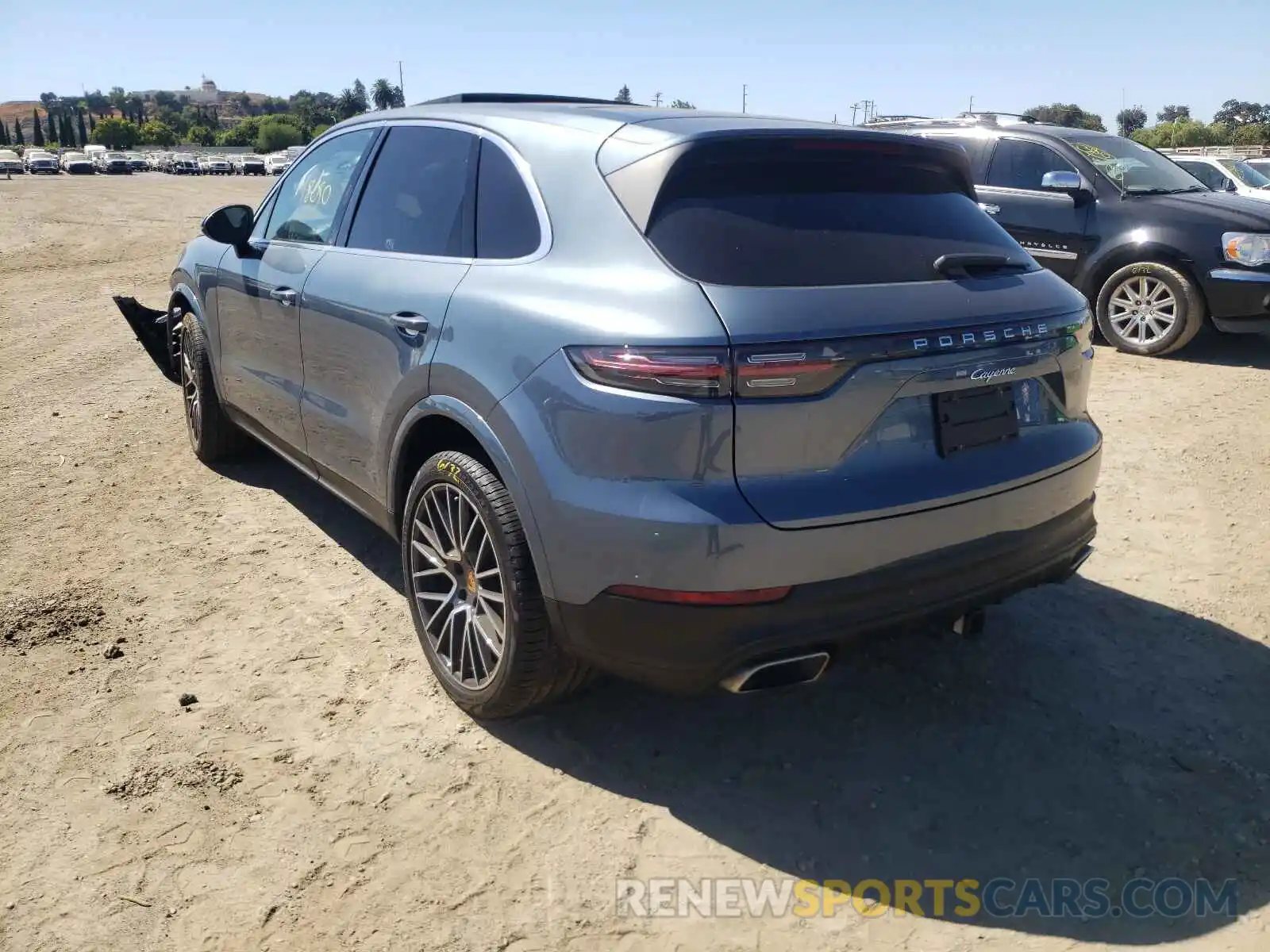 3 Photograph of a damaged car WP1AA2AY9KDA15236 PORSCHE CAYENNE 2019