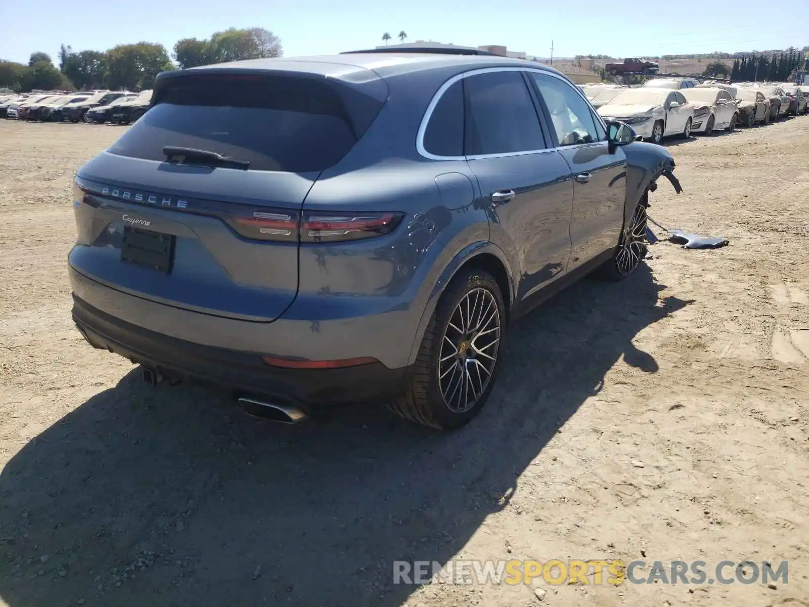 4 Photograph of a damaged car WP1AA2AY9KDA15236 PORSCHE CAYENNE 2019