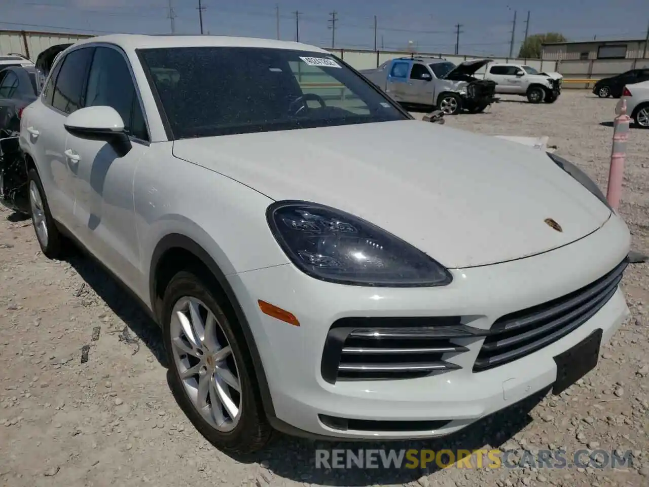 1 Photograph of a damaged car WP1AA2AY9KDA15396 PORSCHE CAYENNE 2019