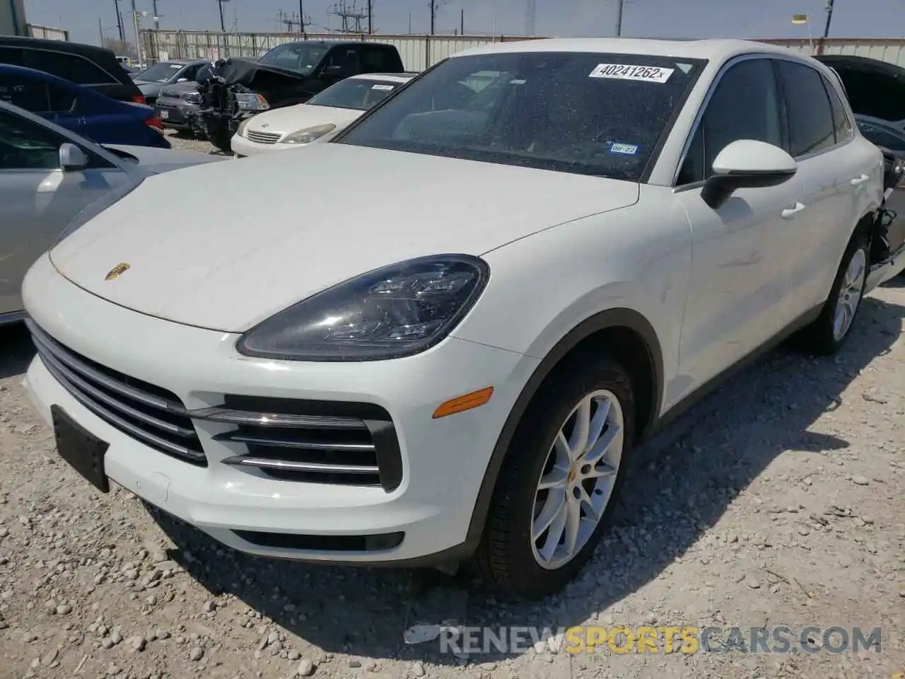 2 Photograph of a damaged car WP1AA2AY9KDA15396 PORSCHE CAYENNE 2019