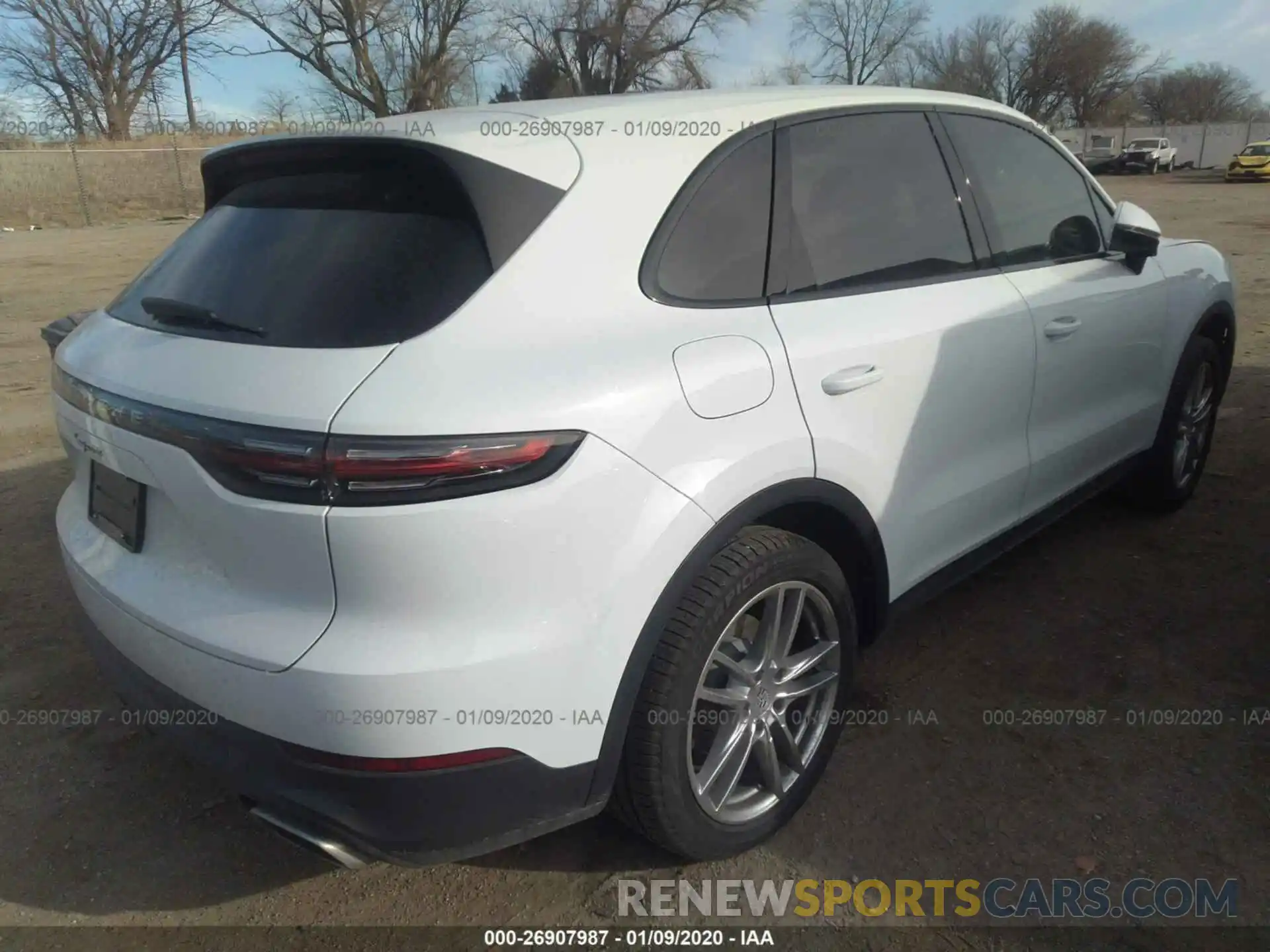 4 Photograph of a damaged car WP1AA2AY9KDA16676 PORSCHE CAYENNE 2019