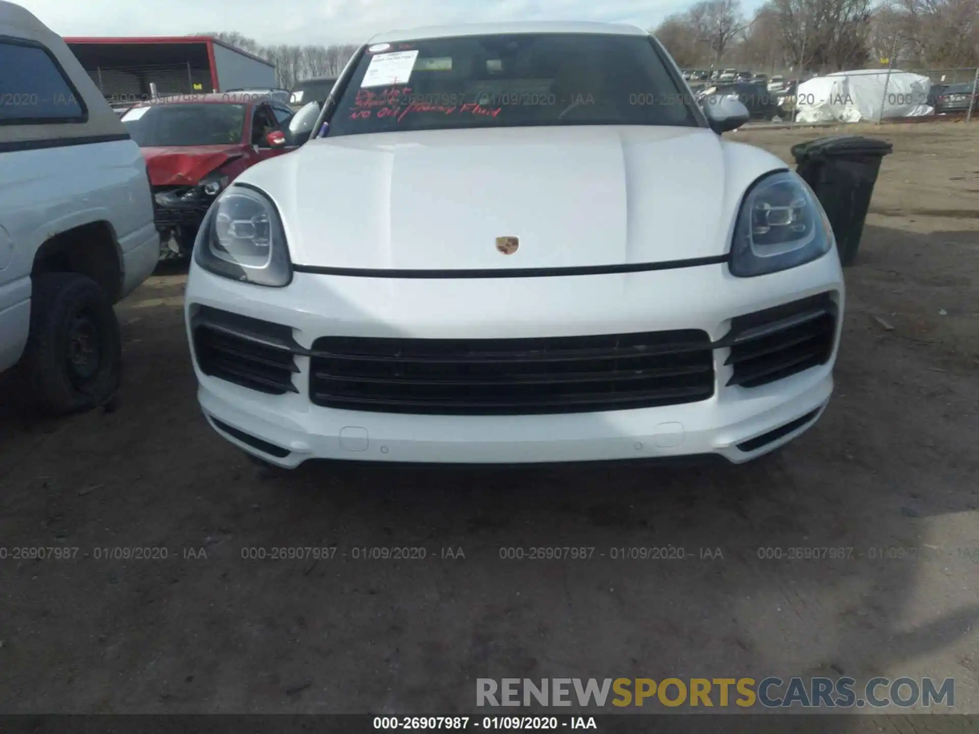 6 Photograph of a damaged car WP1AA2AY9KDA16676 PORSCHE CAYENNE 2019