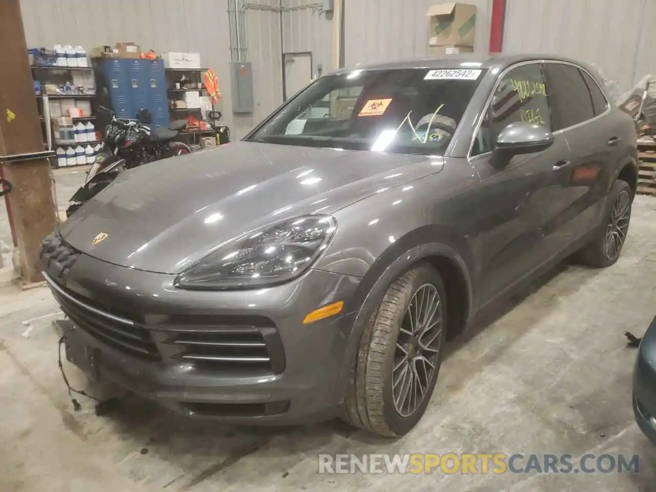 2 Фотография поврежденного автомобиля WP1AA2AY9KDA17732 PORSCHE CAYENNE 2019