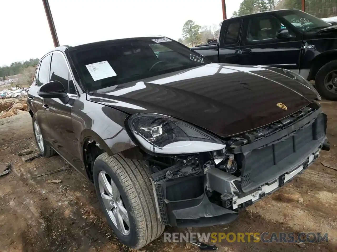 1 Photograph of a damaged car WP1AA2AYXKDA01474 PORSCHE CAYENNE 2019