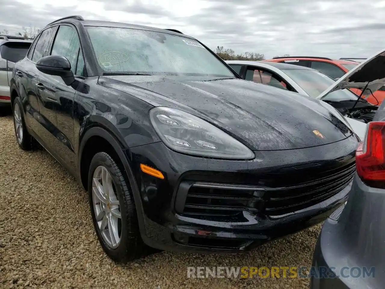 1 Photograph of a damaged car WP1AA2AYXKDA01667 PORSCHE CAYENNE 2019