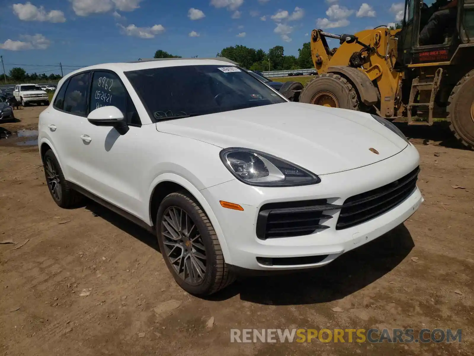 1 Фотография поврежденного автомобиля WP1AA2AYXKDA02950 PORSCHE CAYENNE 2019