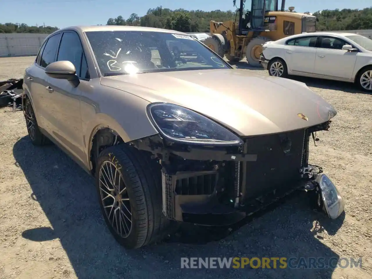 1 Фотография поврежденного автомобиля WP1AA2AYXKDA05329 PORSCHE CAYENNE 2019