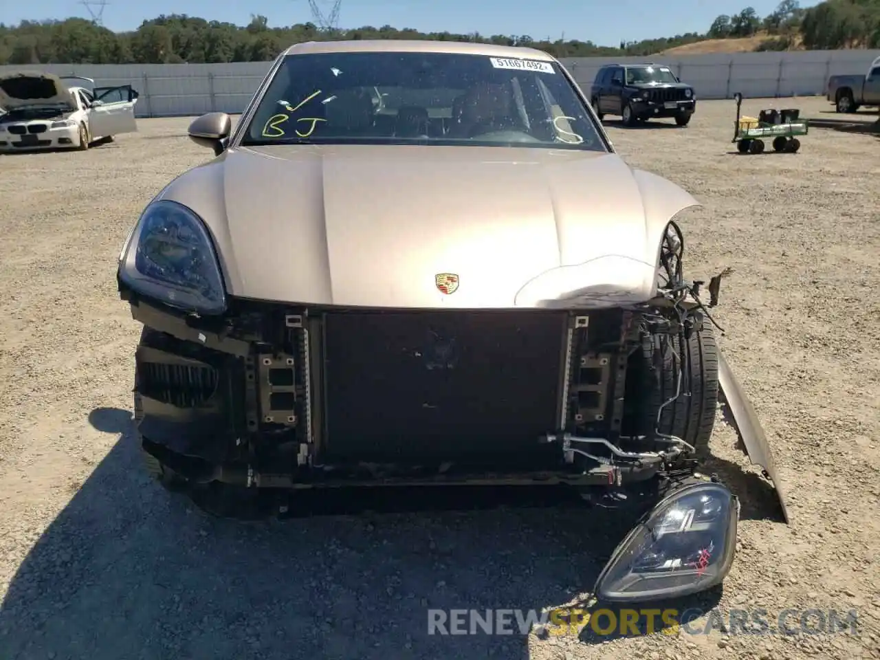 9 Photograph of a damaged car WP1AA2AYXKDA05329 PORSCHE CAYENNE 2019