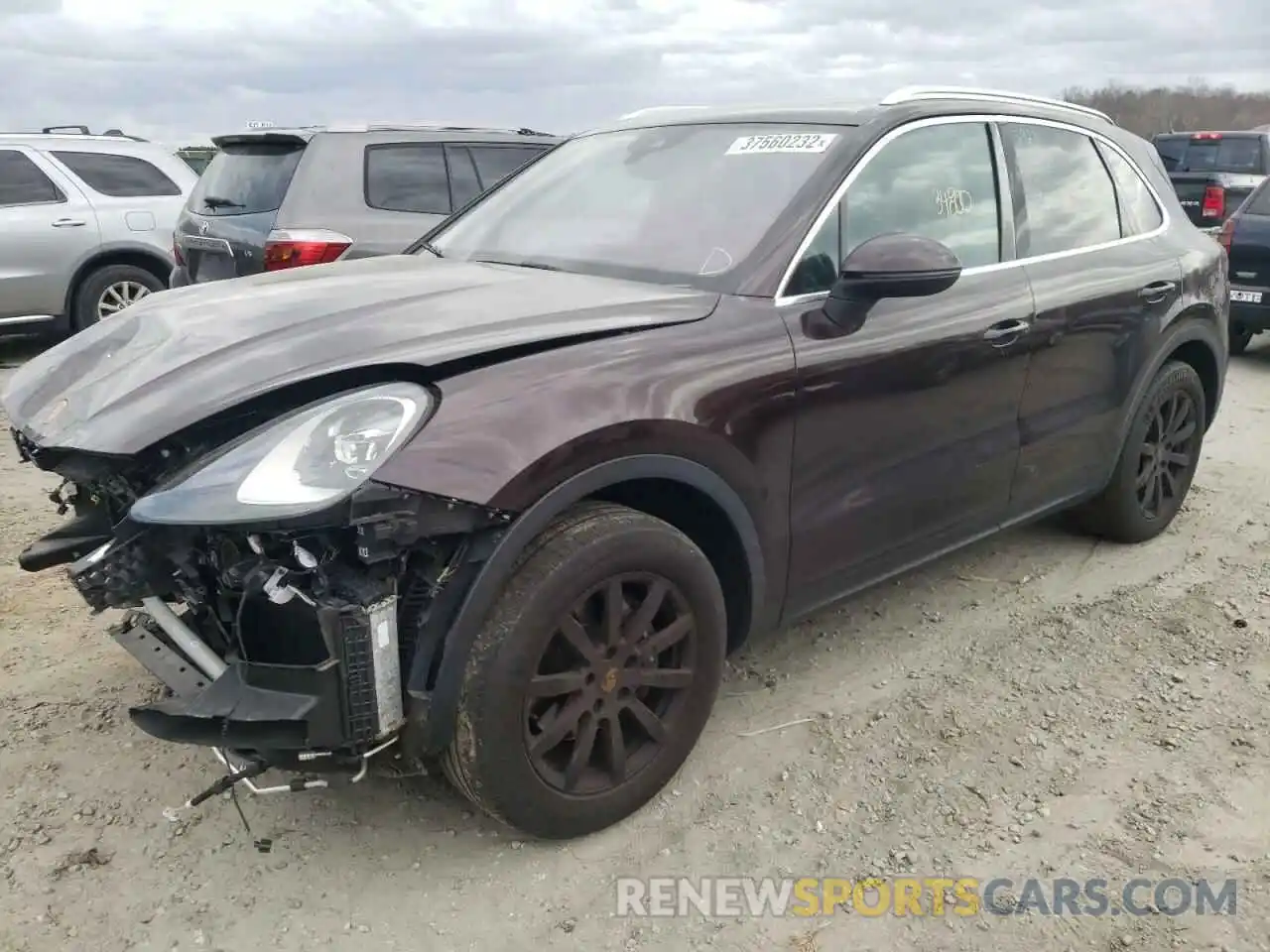 2 Photograph of a damaged car WP1AA2AYXKDA08344 PORSCHE CAYENNE 2019