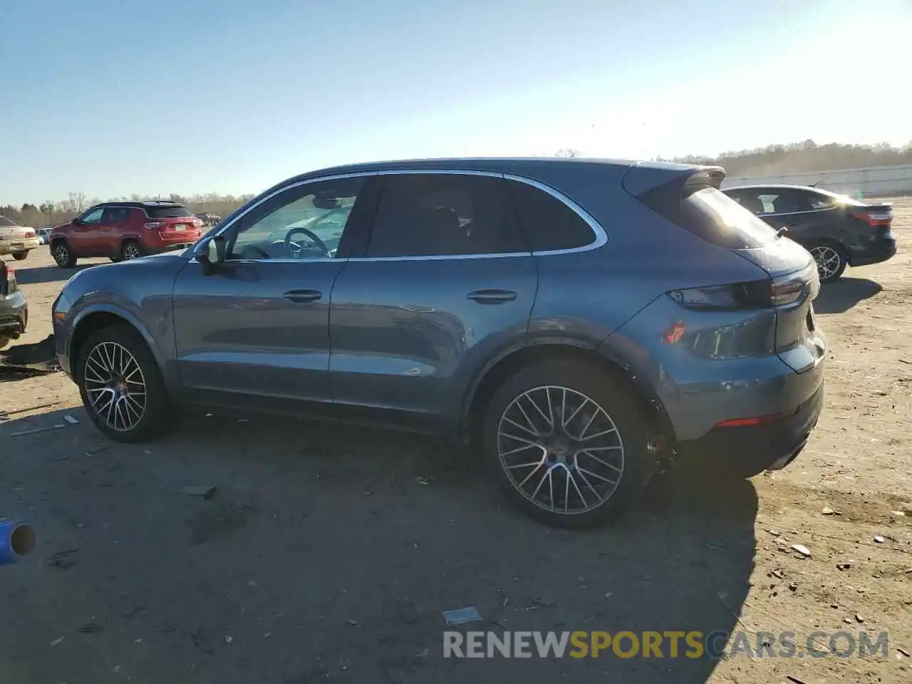 2 Фотография поврежденного автомобиля WP1AA2AYXKDA08408 PORSCHE CAYENNE 2019