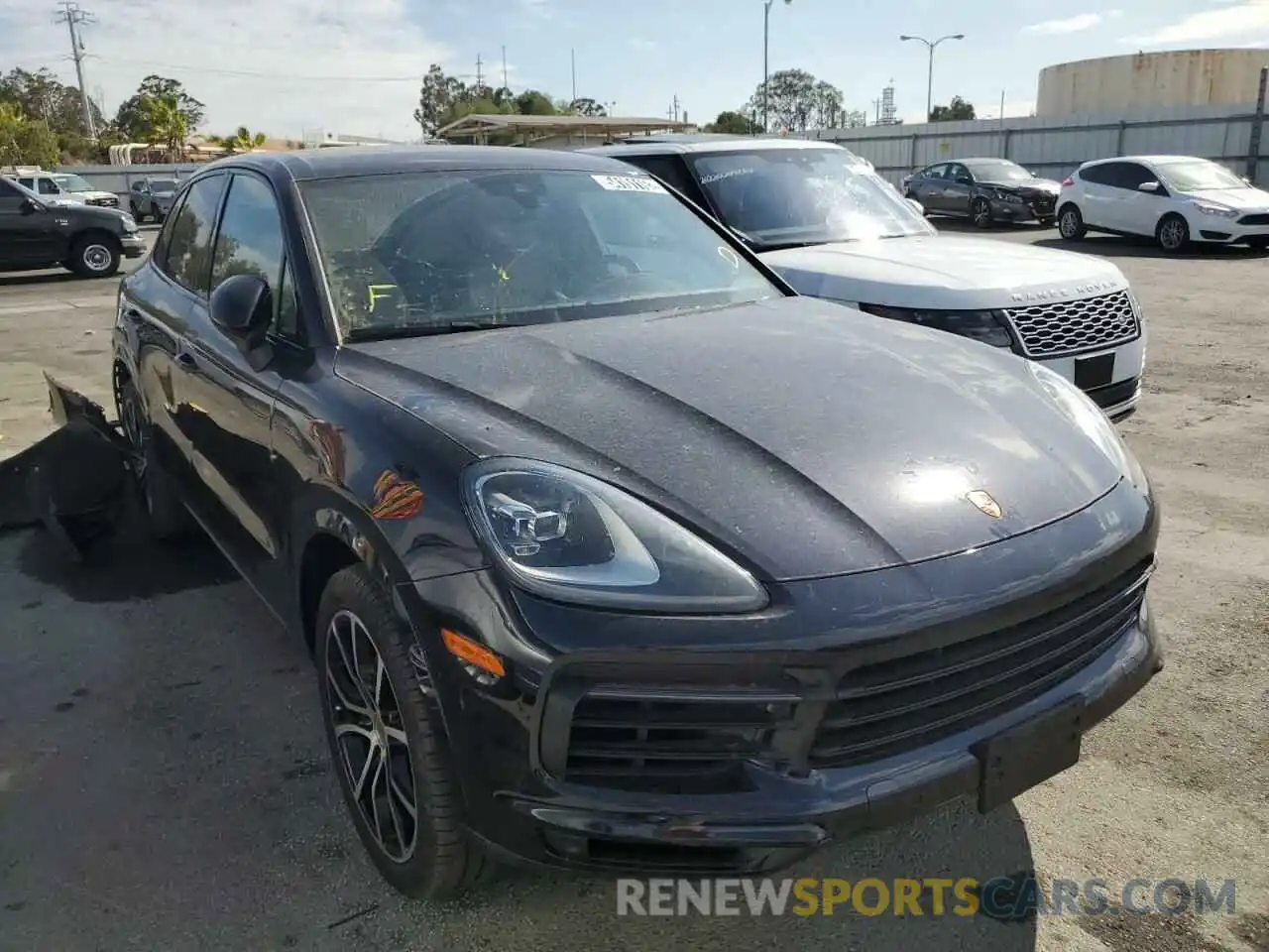 1 Photograph of a damaged car WP1AA2AYXKDA09221 PORSCHE CAYENNE 2019